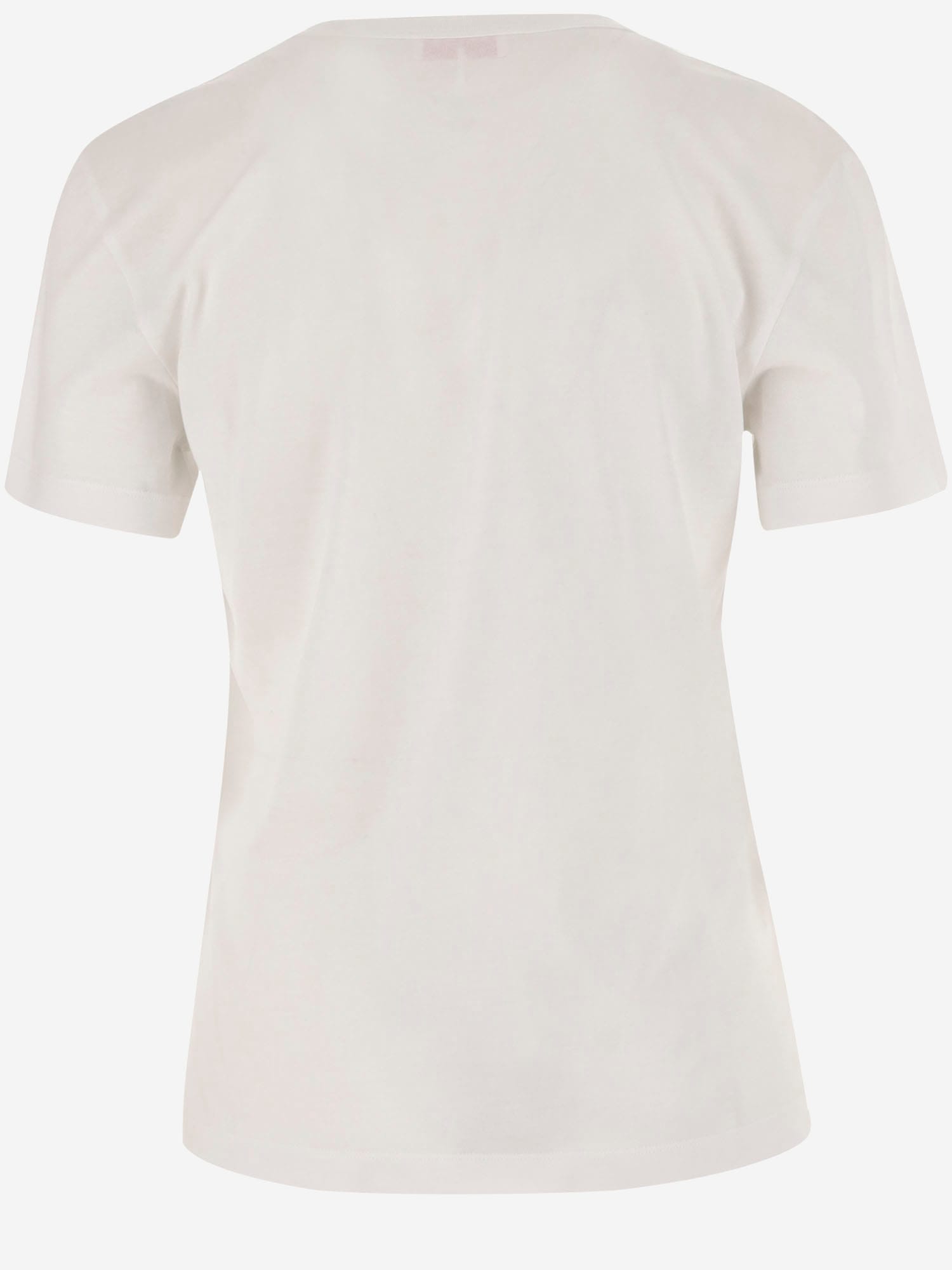 Shop Pucci Cotton T-shirt With Logo In White