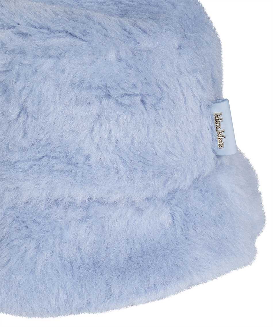 Max Mara Alpaca-wool Bucket Hat In Blue