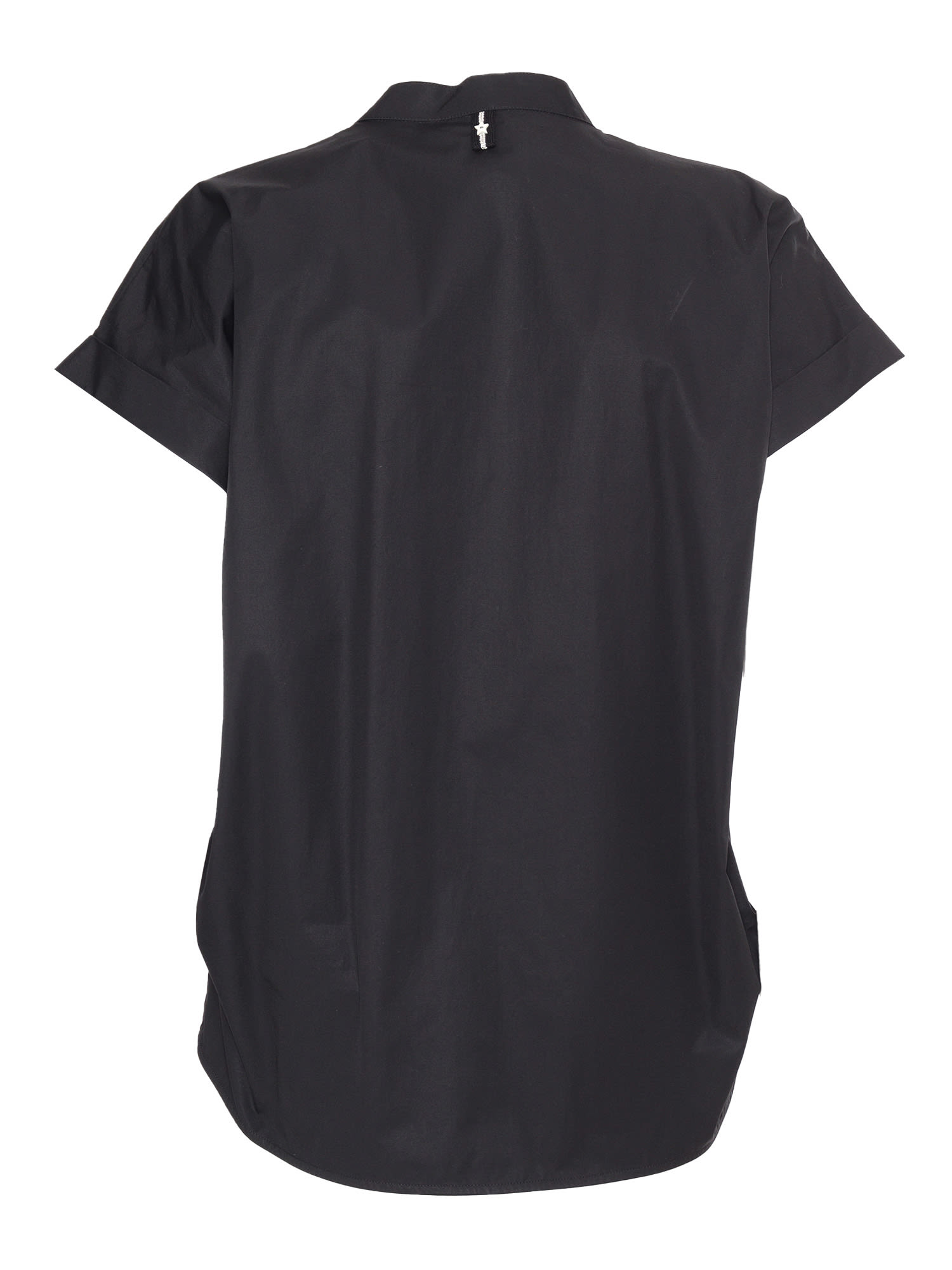 Shop Lorena Antoniazzi Black Sleeveless Shirt