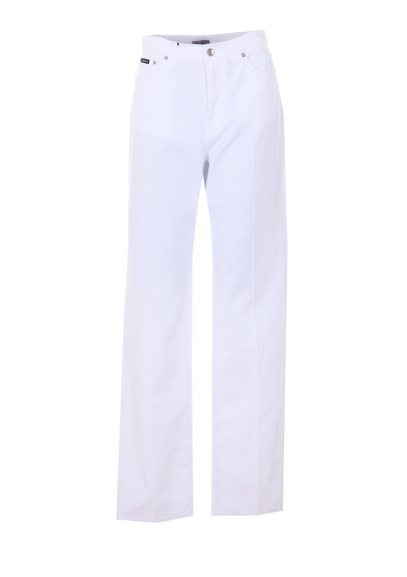Dolce & Gabbana Jean Droit - Blanc