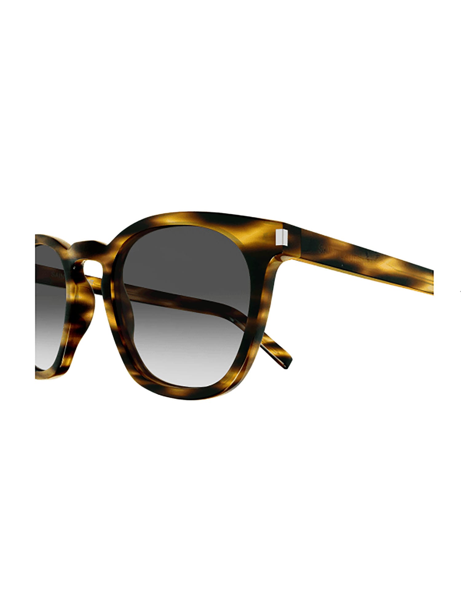 Saint Laurent Sl 28 Sunglasses In Havana Havana Grey