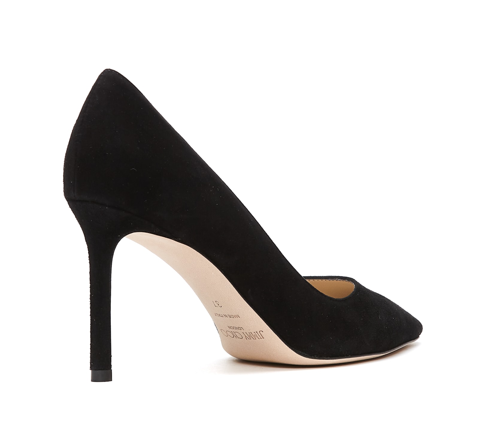 Shop Jimmy Choo Romy Decollete In Black