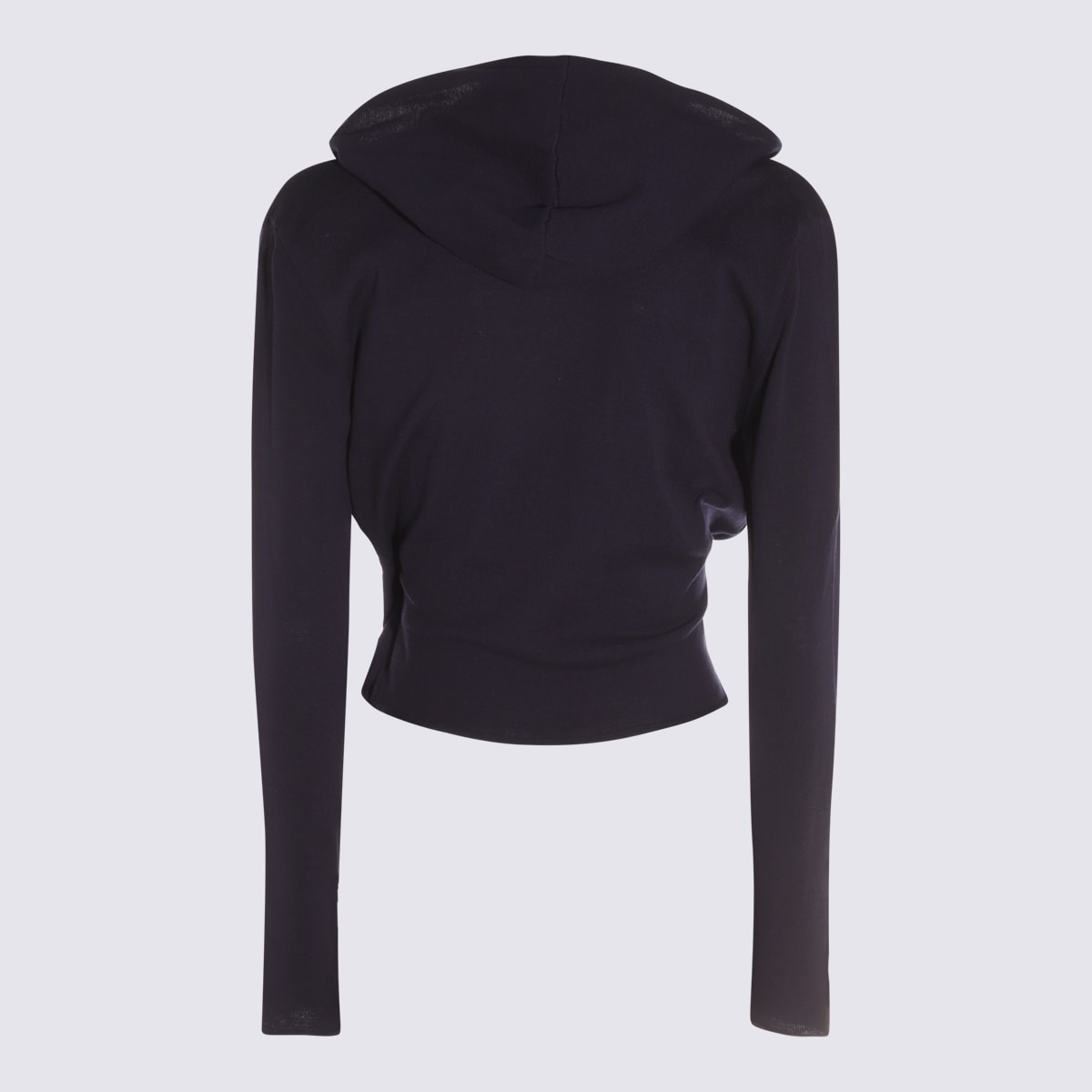 Add Knit Hooded Top Clothing