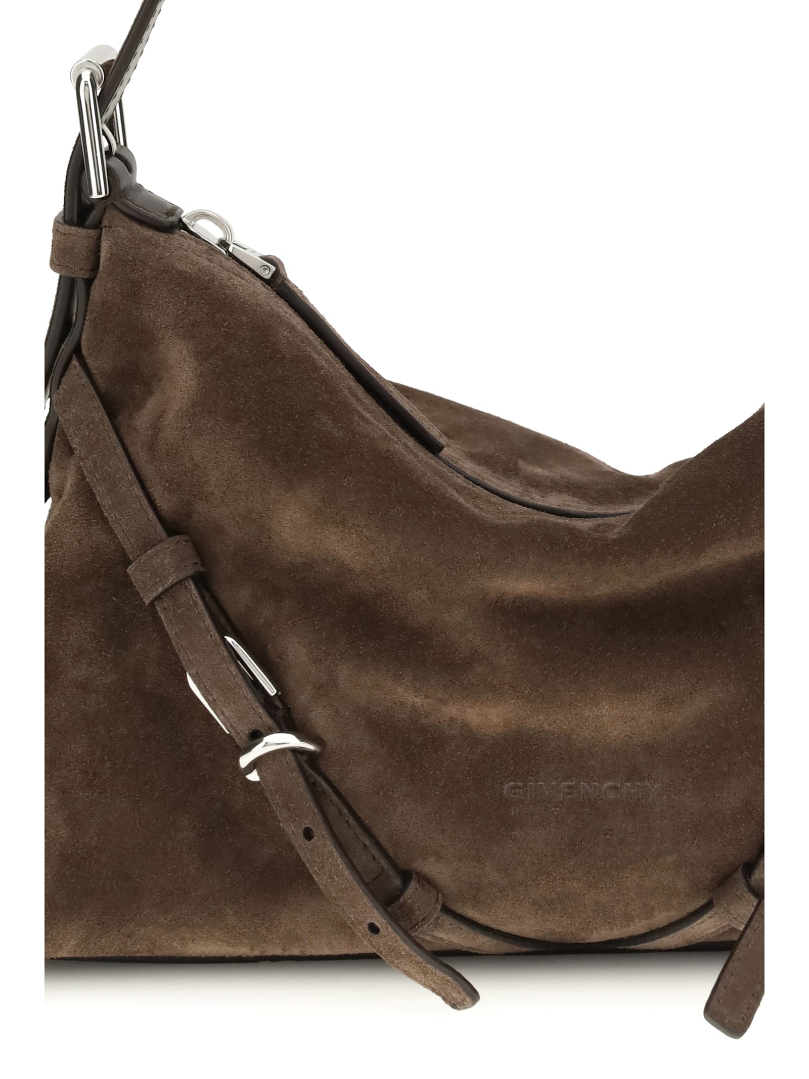 Givenchy Voyou Mini Shoulder Bag In Brown