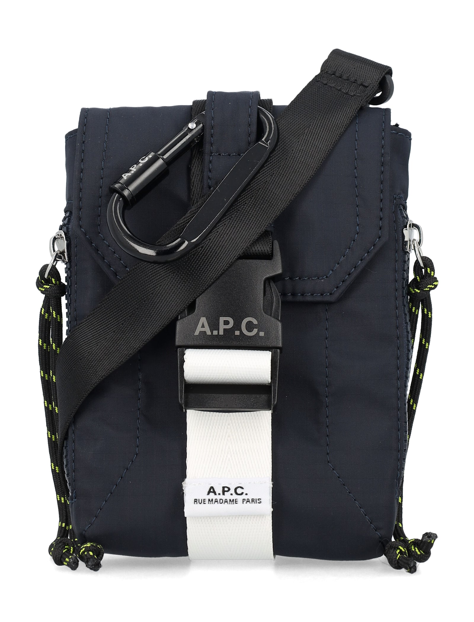 Apc A.p.c. Treck Crossbody Pouch In Black