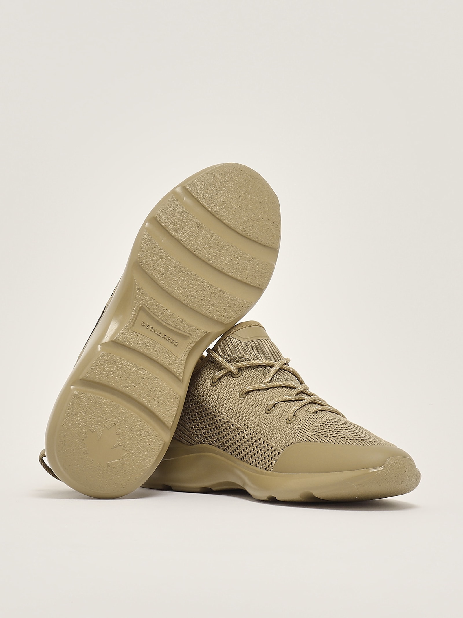 Dsquared2 Sneakers Sneaker In Kaki/noir