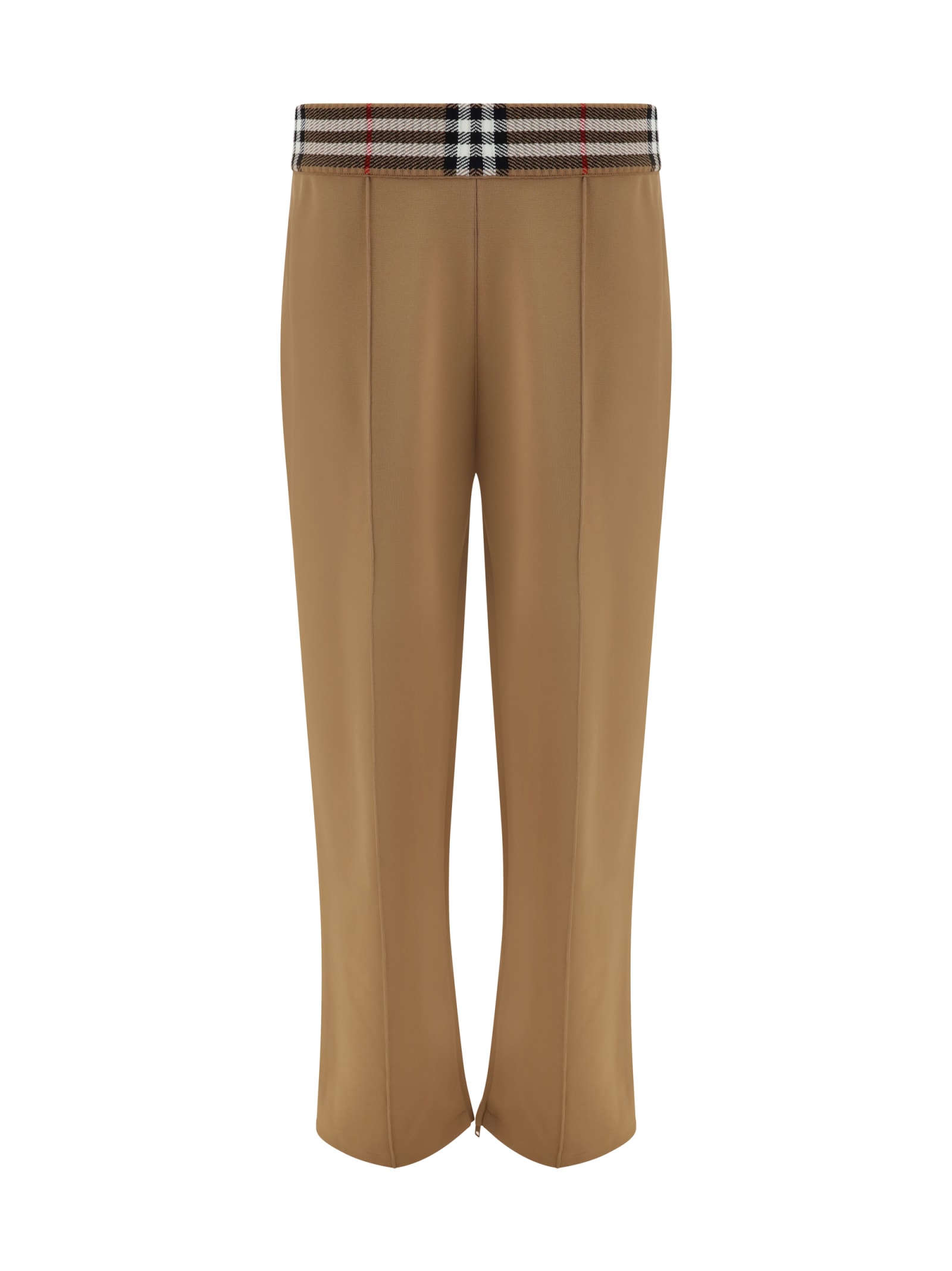 Burberry Dellow Pants In Camel