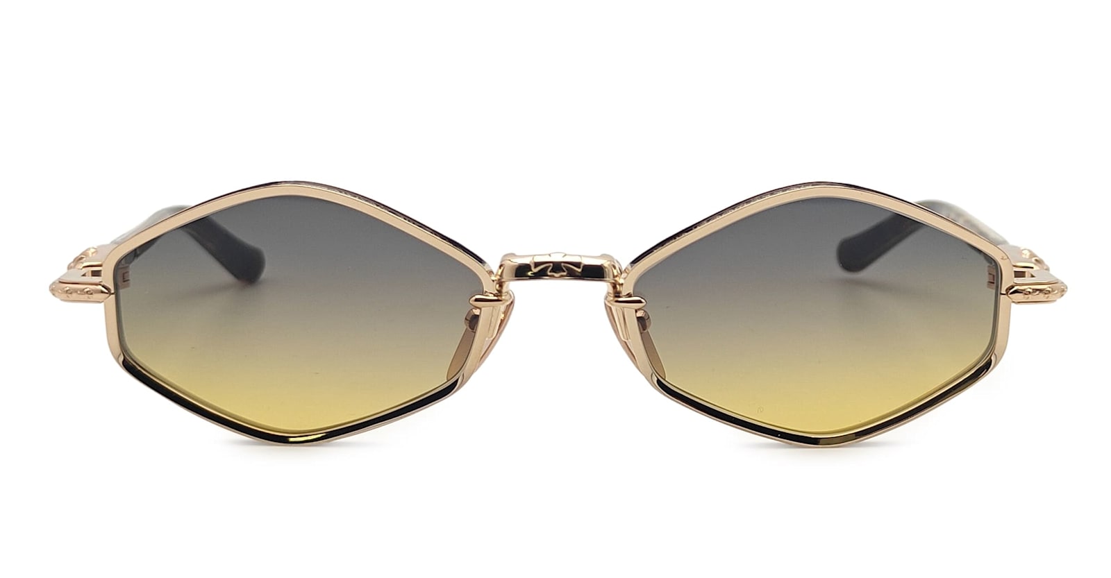 Chrome Hearts Nip Slip - Gold Plated / Dark Tortoise Sunglasses In Brown