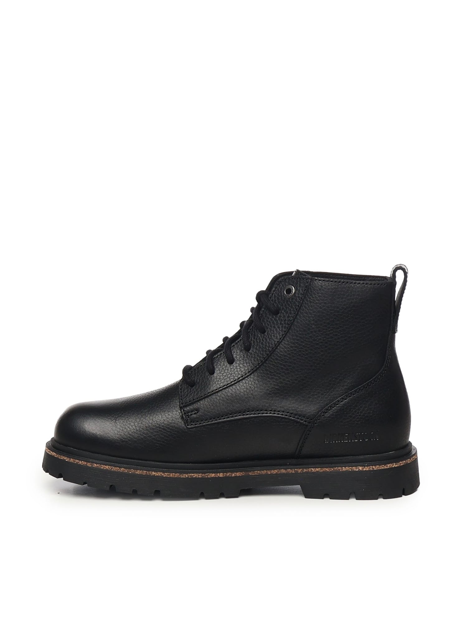 Birkenstock Highwood Lace Mid Ankle Boot In Black