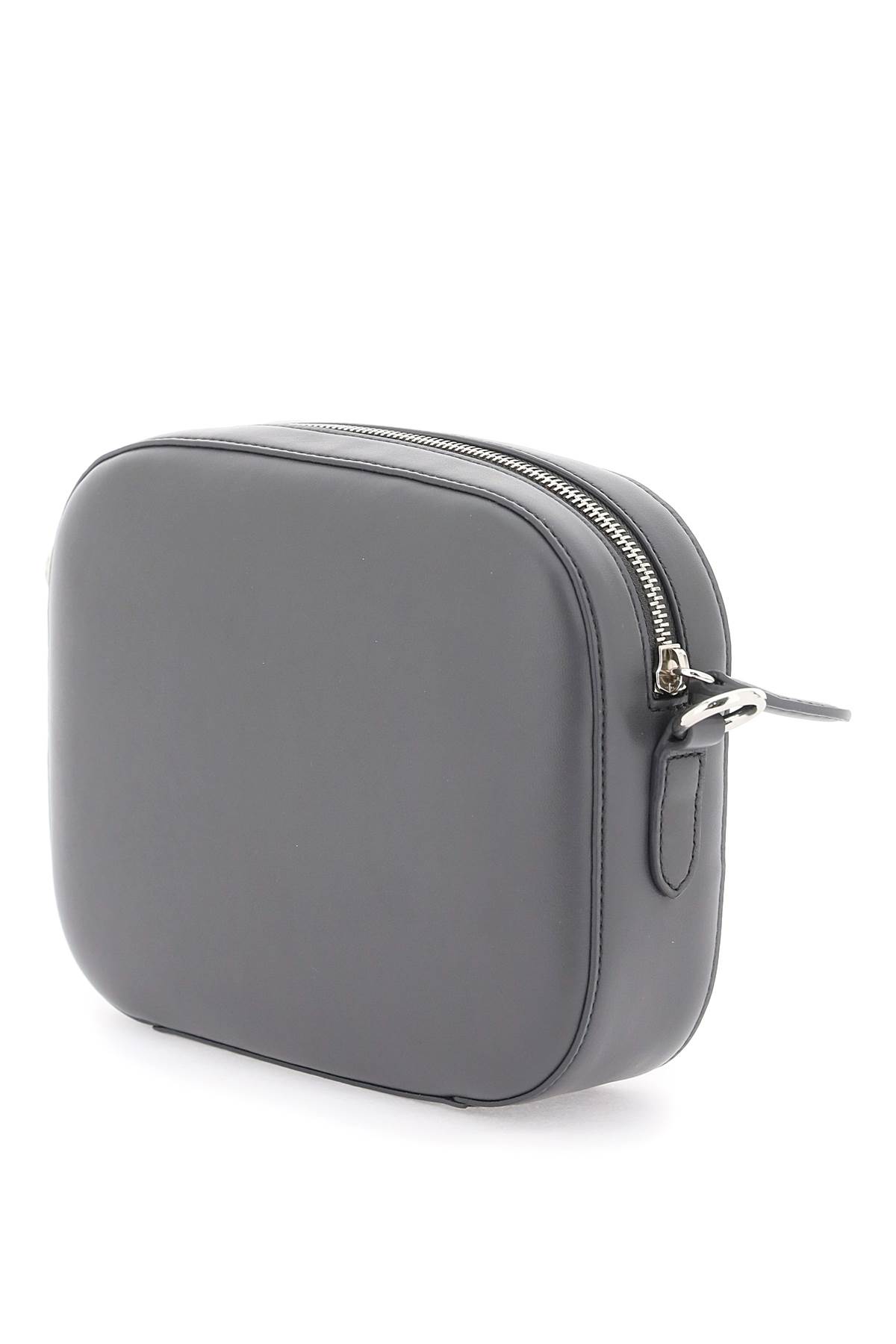 Shop Stella Mccartney Camera Bag With Perforated Stella Logo