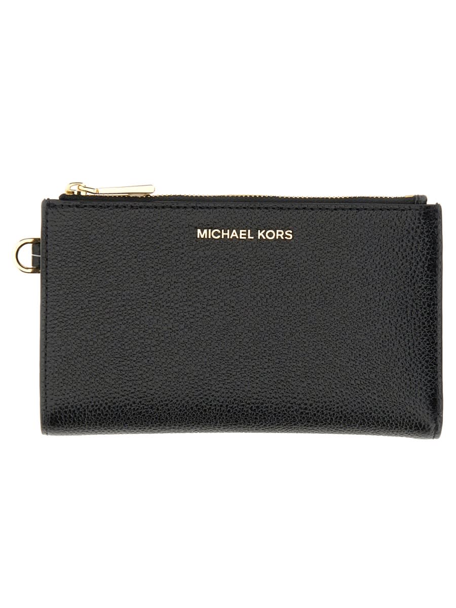 Michael Kors Jet Set Wallet In Black