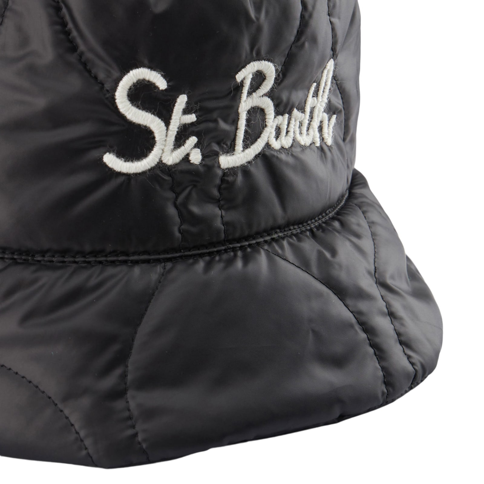 Shop Mc2 Saint Barth Woman Bucket Hat In Black