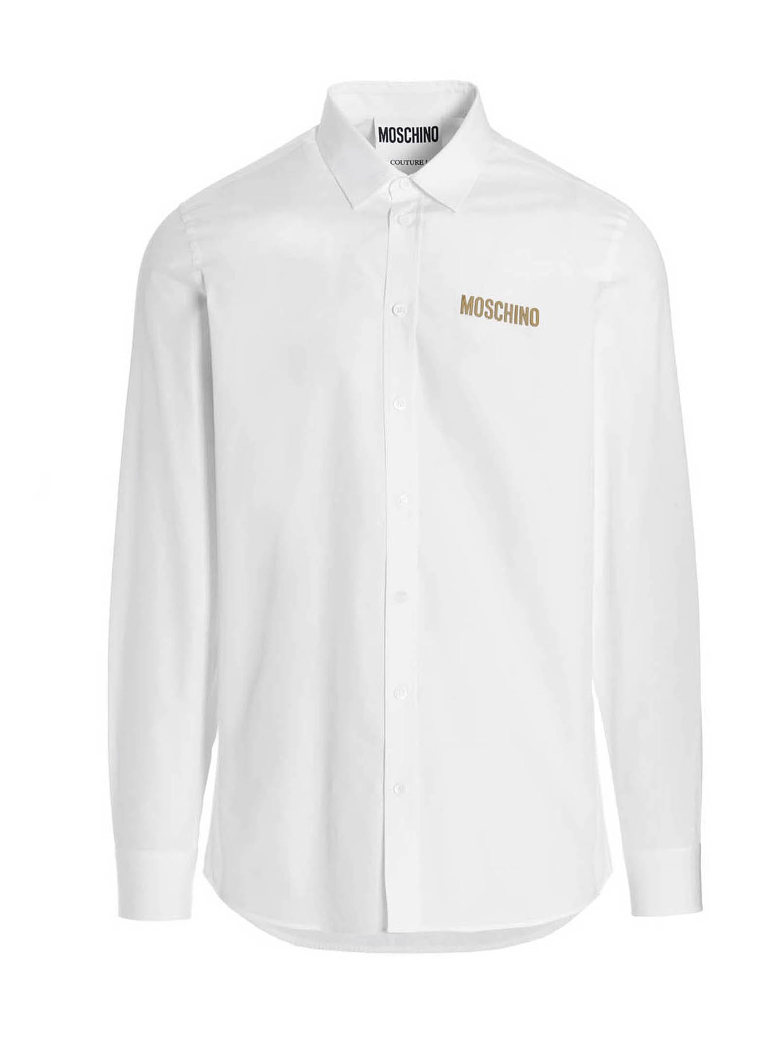 Moschino Logo Cotton Shirt