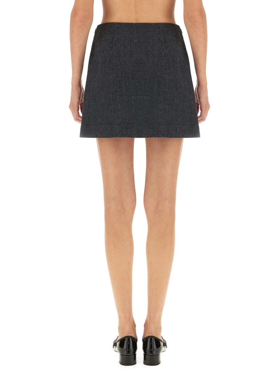 Shop Theory Mini Skirt In Black