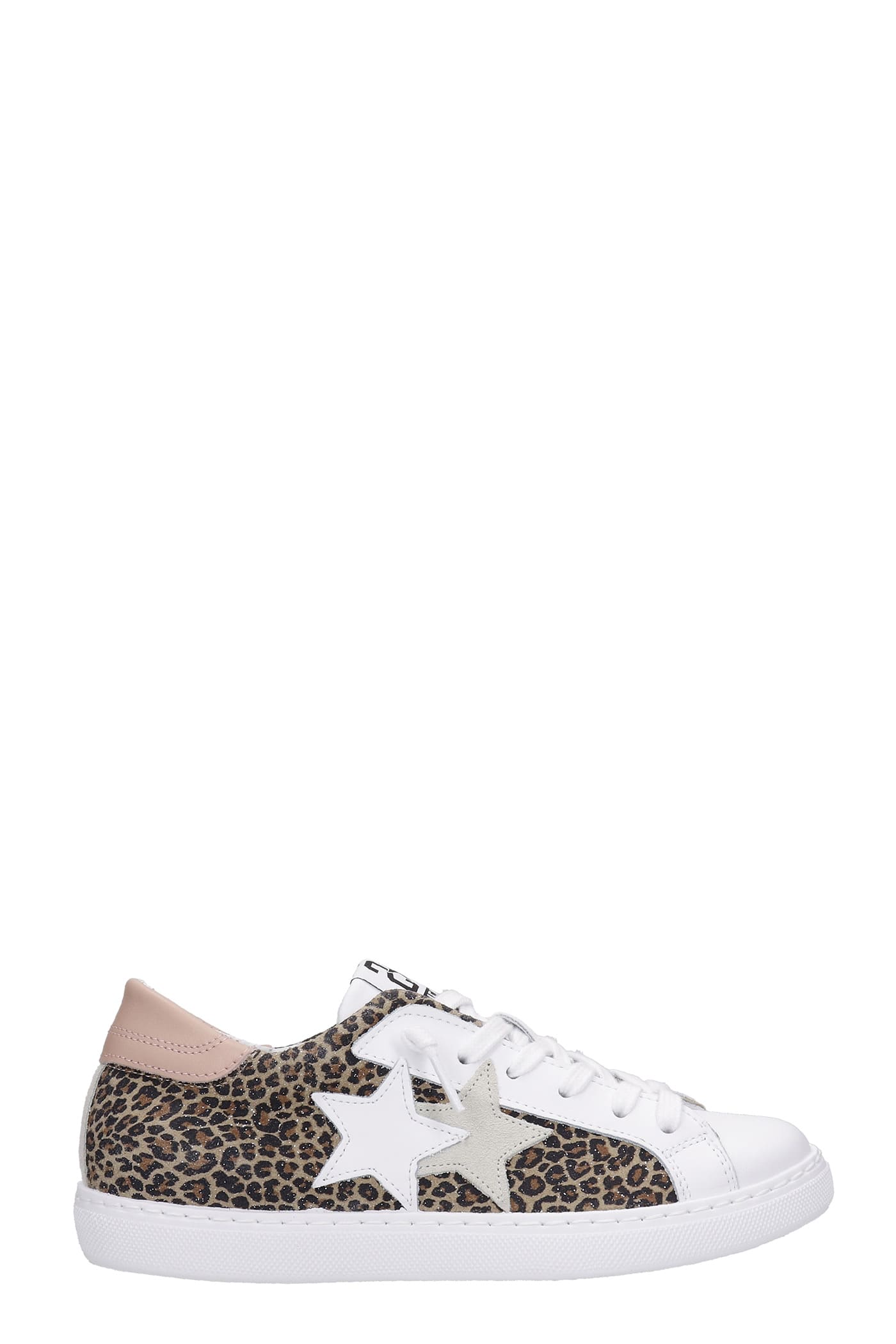 2star Sneakers In Animalier Leather | ModeSens