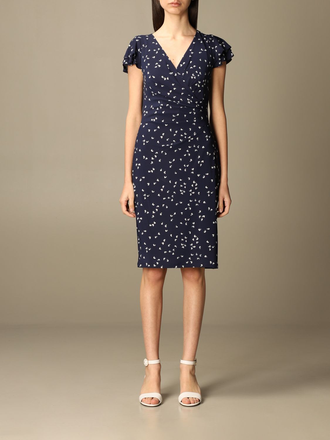 Photo of  Lauren Ralph Lauren Dress Lauren Ralph Lauren Patterned Dress- shop Ralph Lauren Dresses online sales