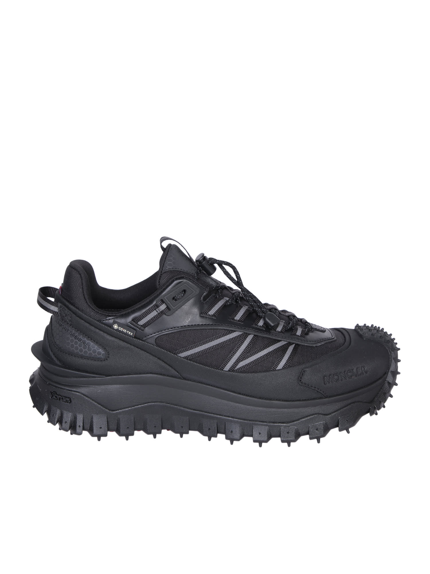 Moncler Trailgrip Gtx Low Black Sneakers