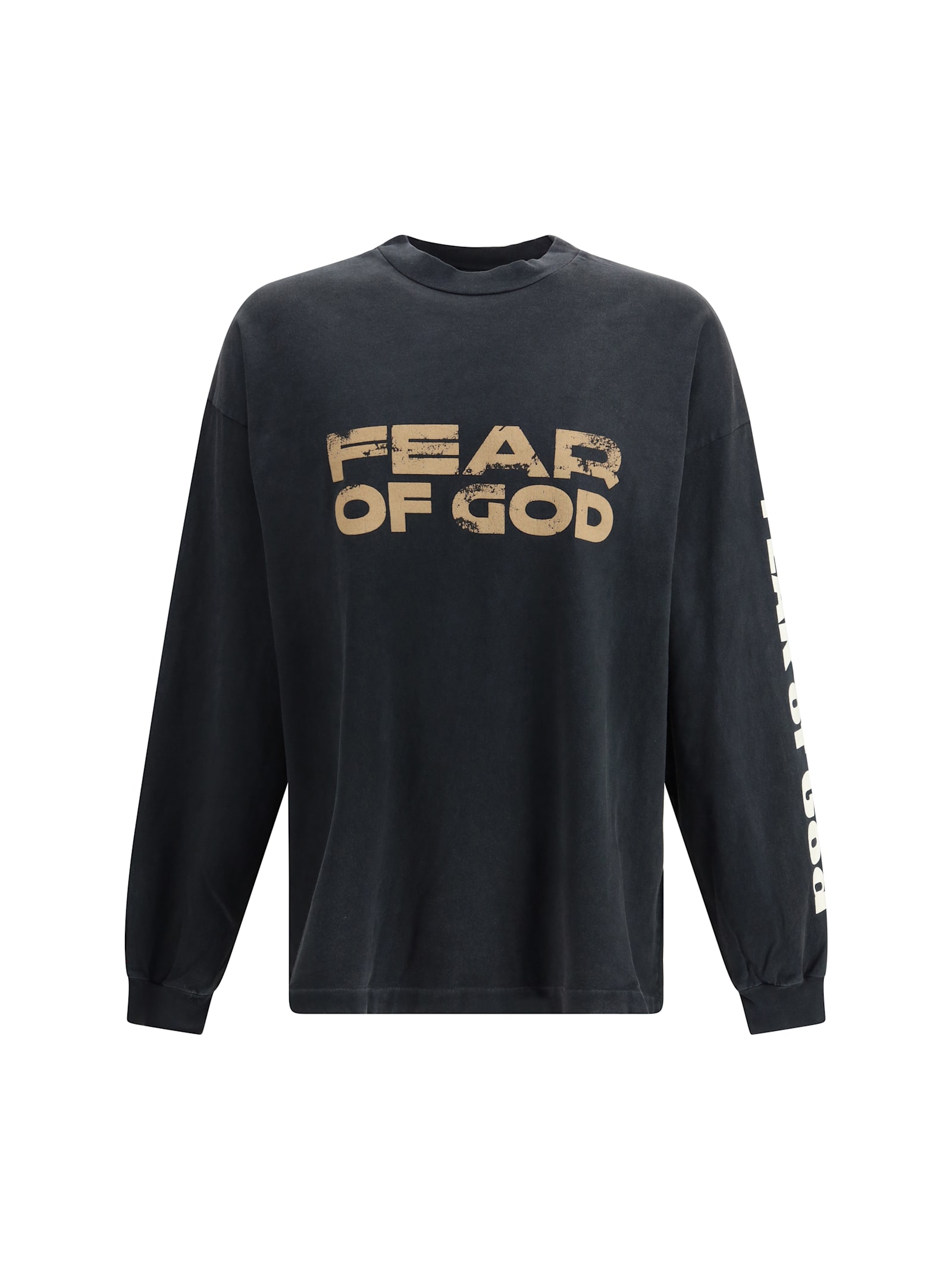 Fear Of God Graphic Longsleeve In Black