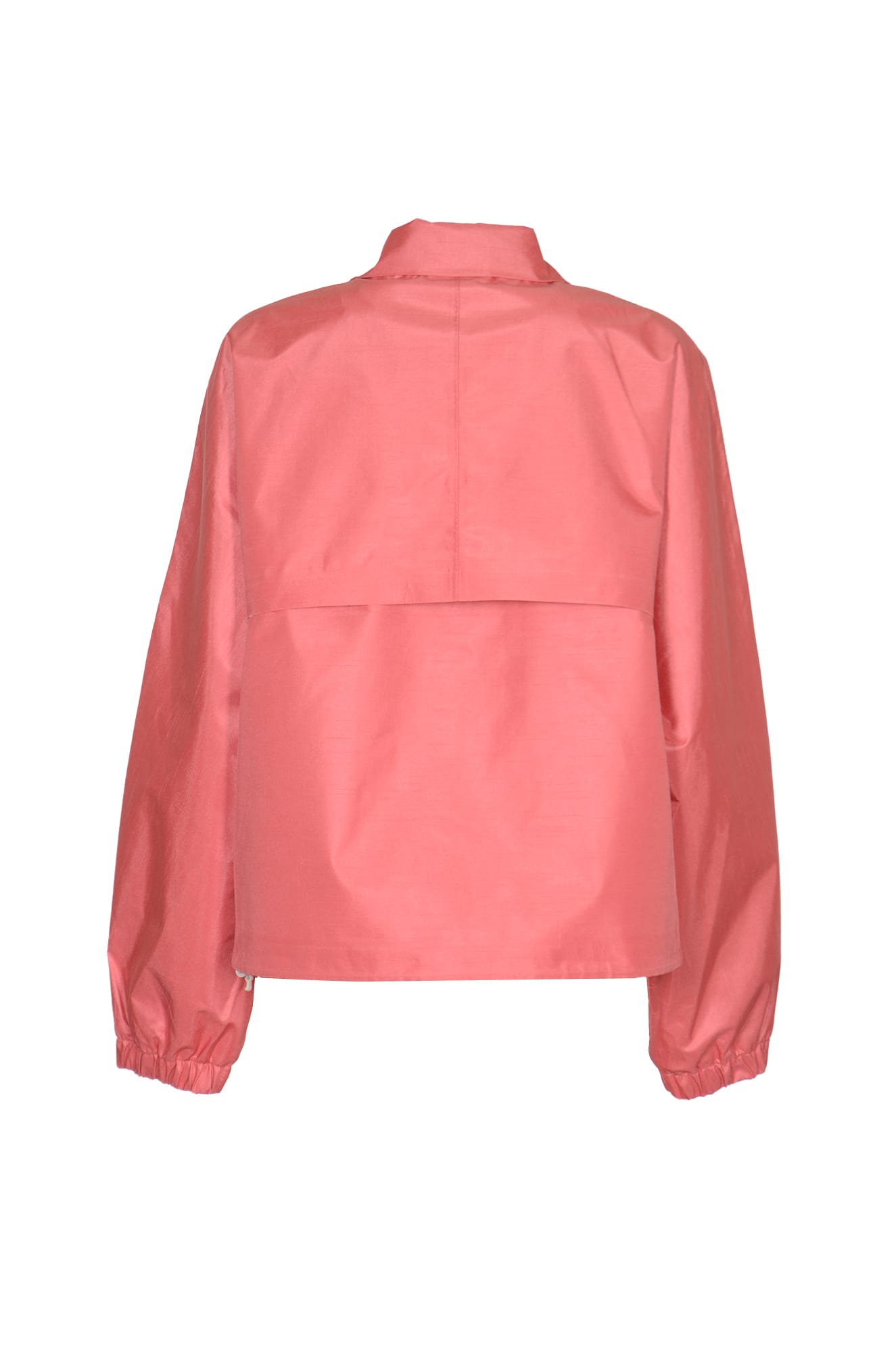 Shop K-way Soisir Coat In Pink/camel