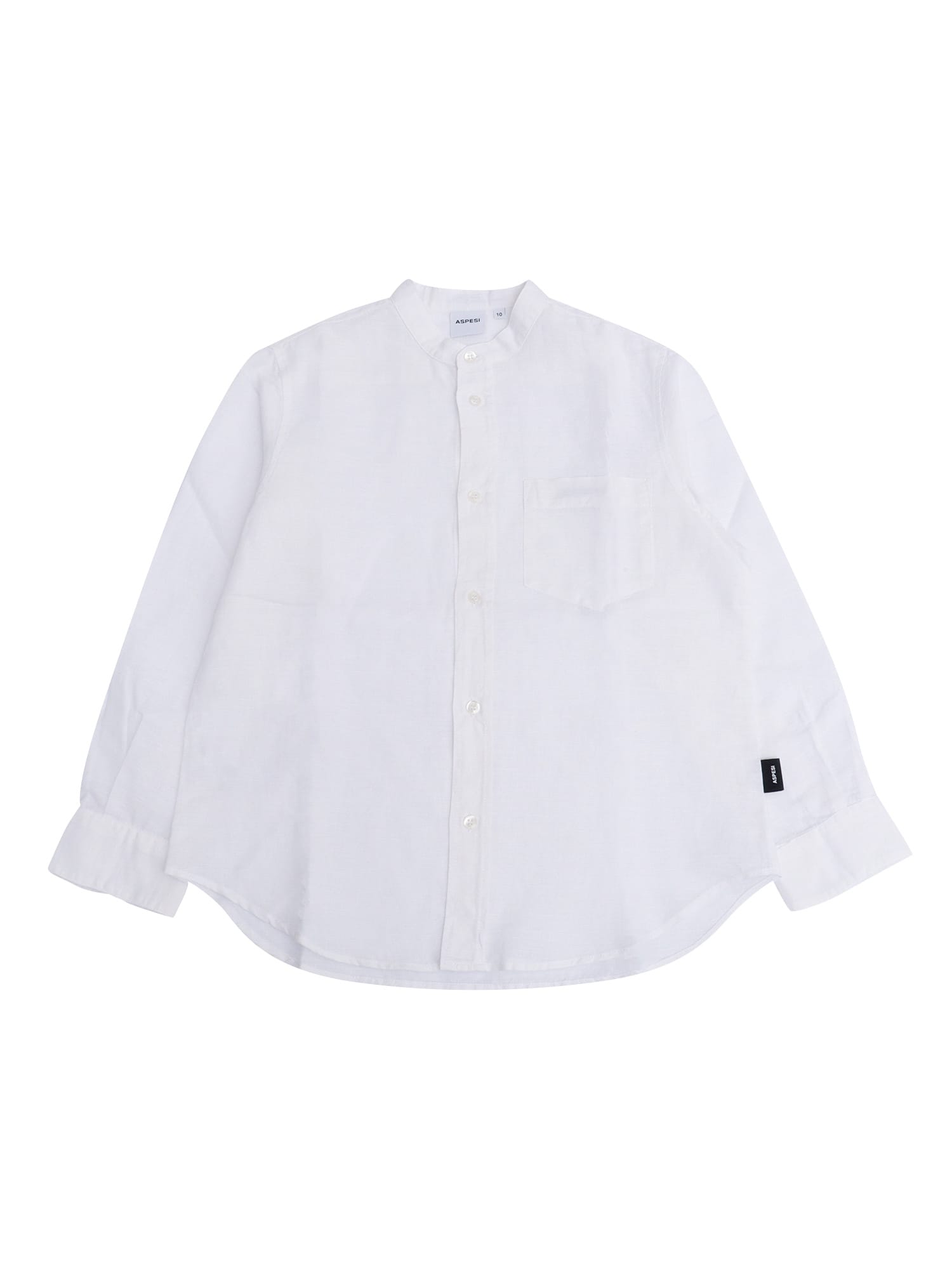 Aspesi Long Sleeve Shirt In White