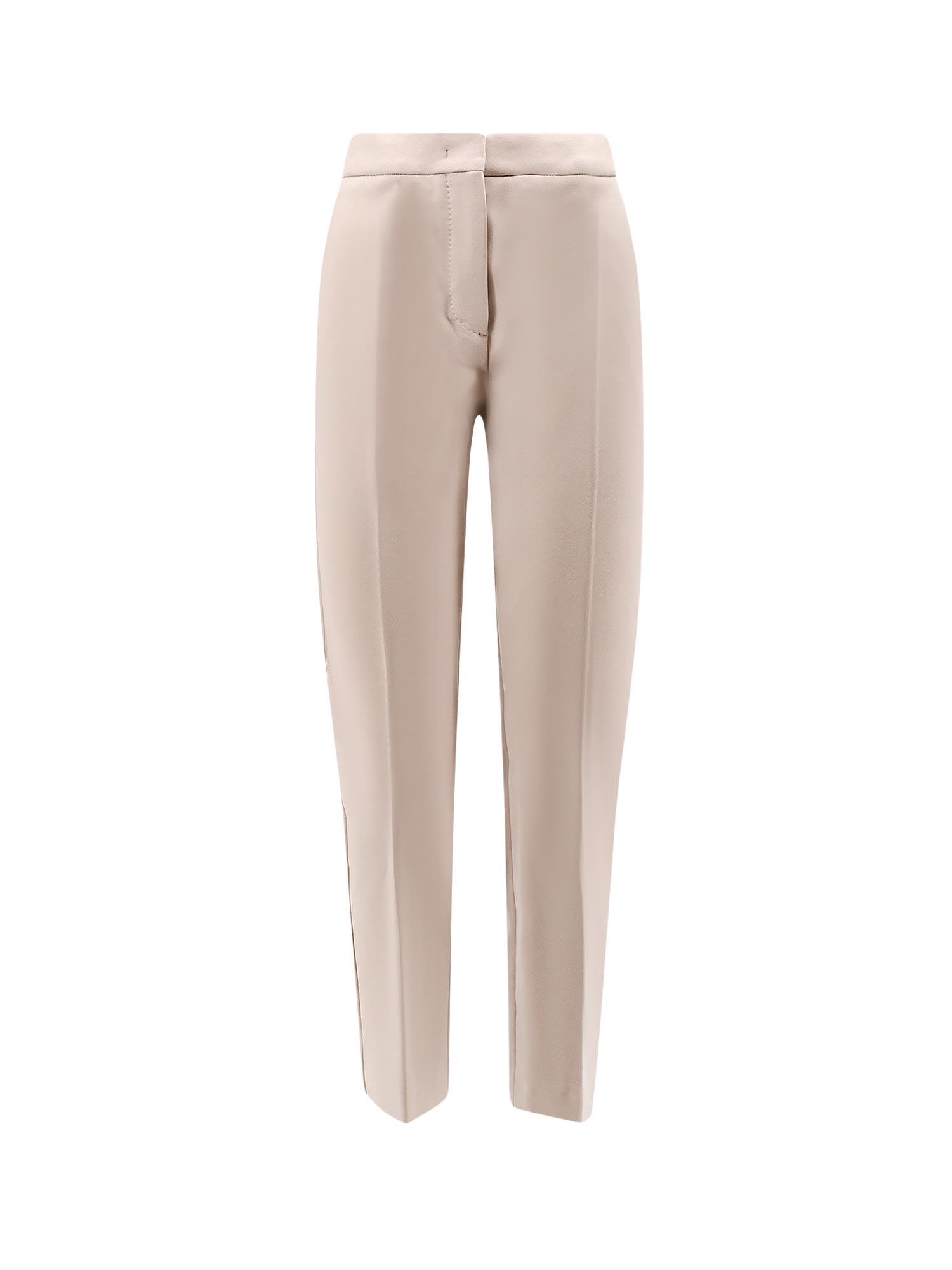Max Mara Beige Stretch Viscose Blend Pegno Pant
