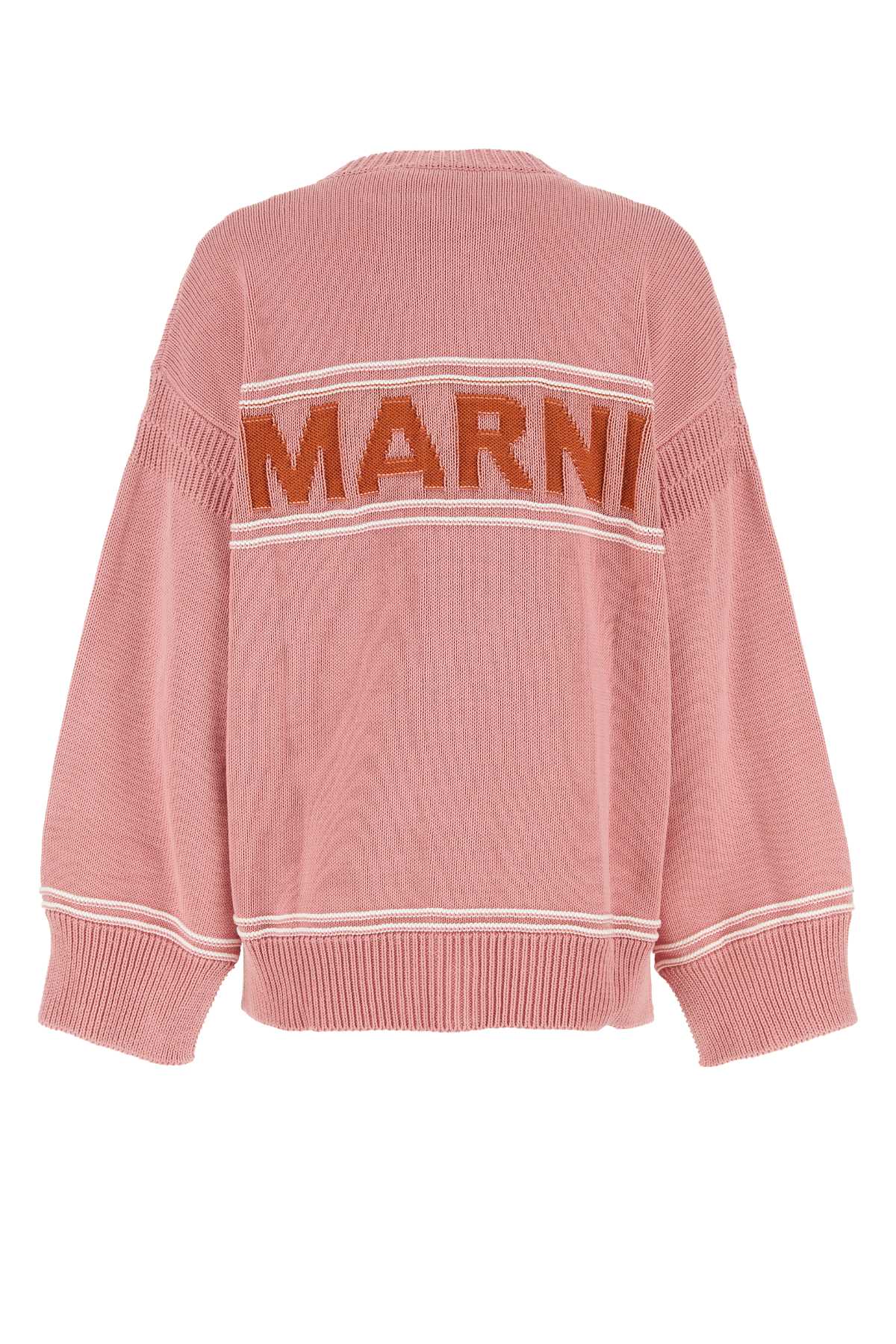 Shop Marni Pink Cotton Cardigan In Pinkgummy