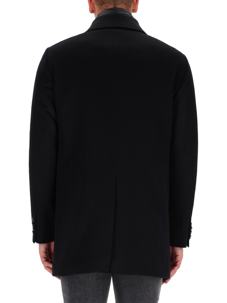 Moorer "monferrato-le" Coat In Black