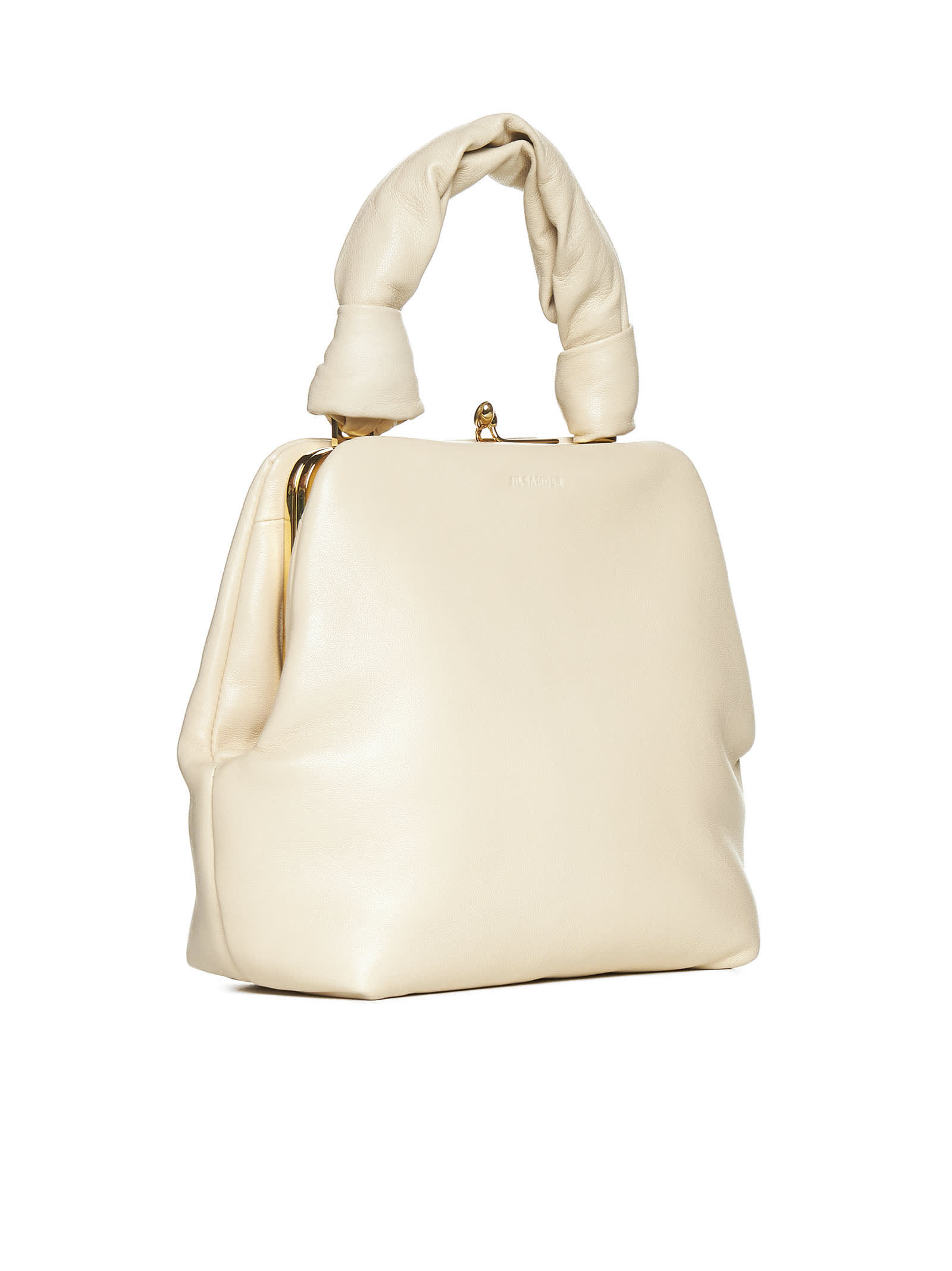 Shop Jil Sander Tote In Beige