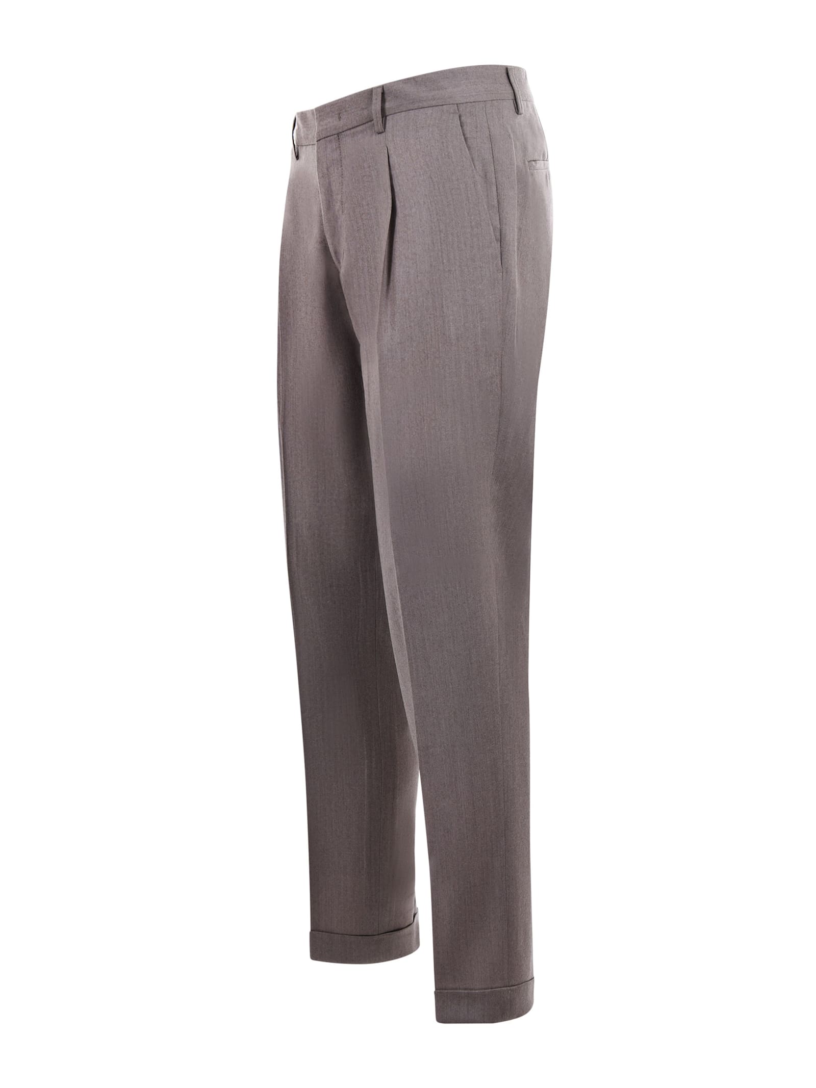 Shop Briglia 1949 Briglia Tiberios Trousers In Dove Grey