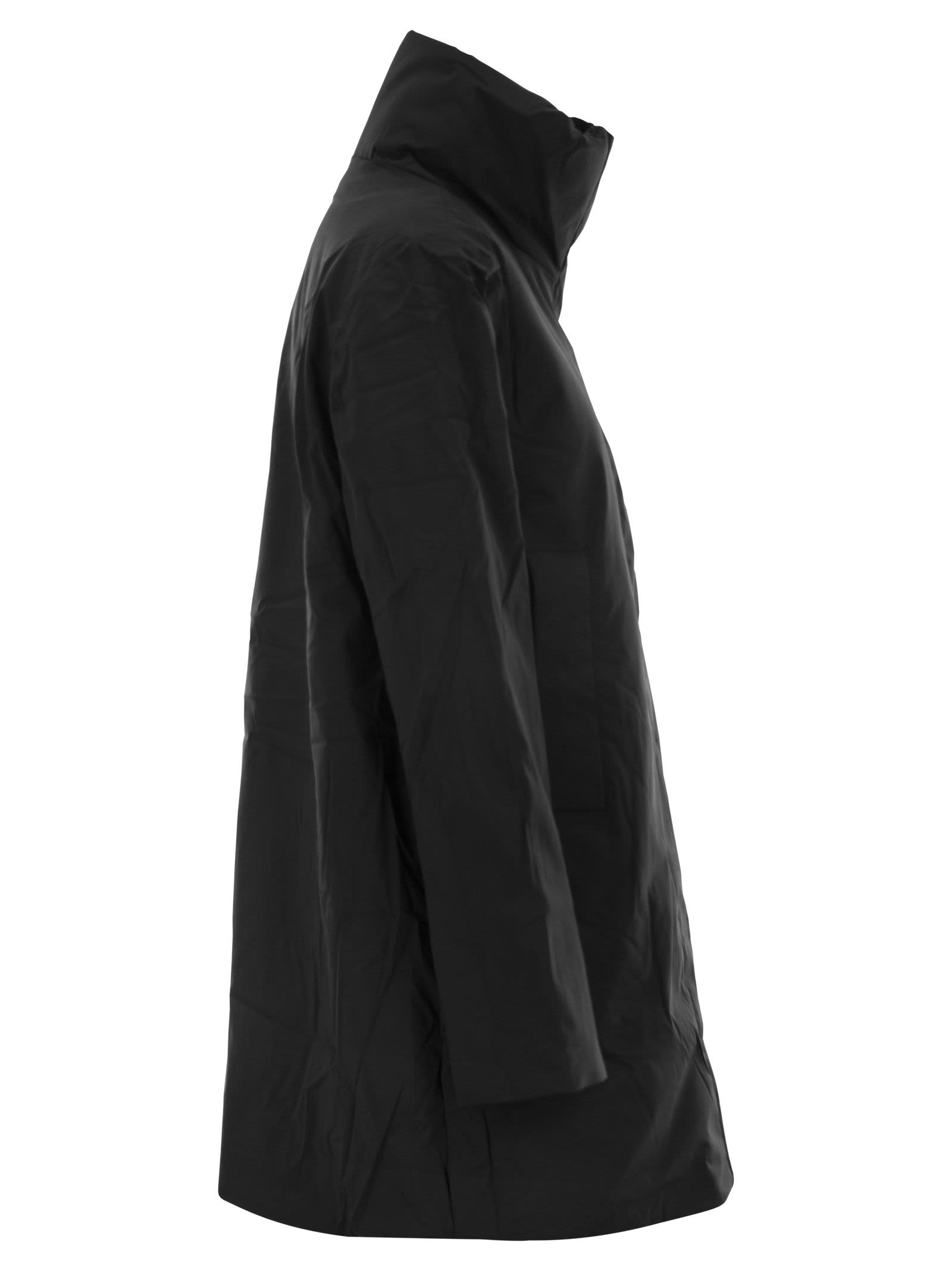 Shop K-way Marla - Padded Jacket With Hood In Black