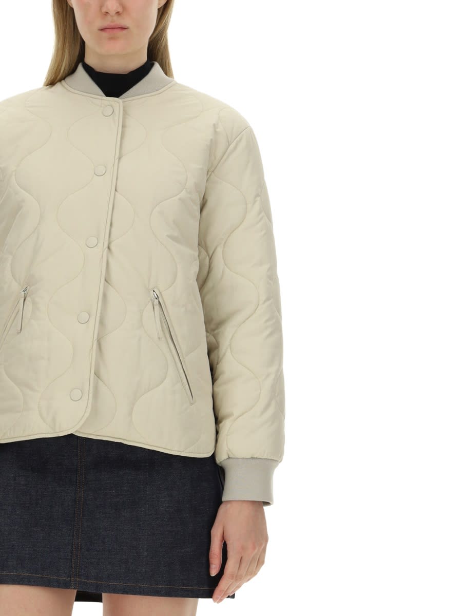 Shop Apc Jacket Camila In White