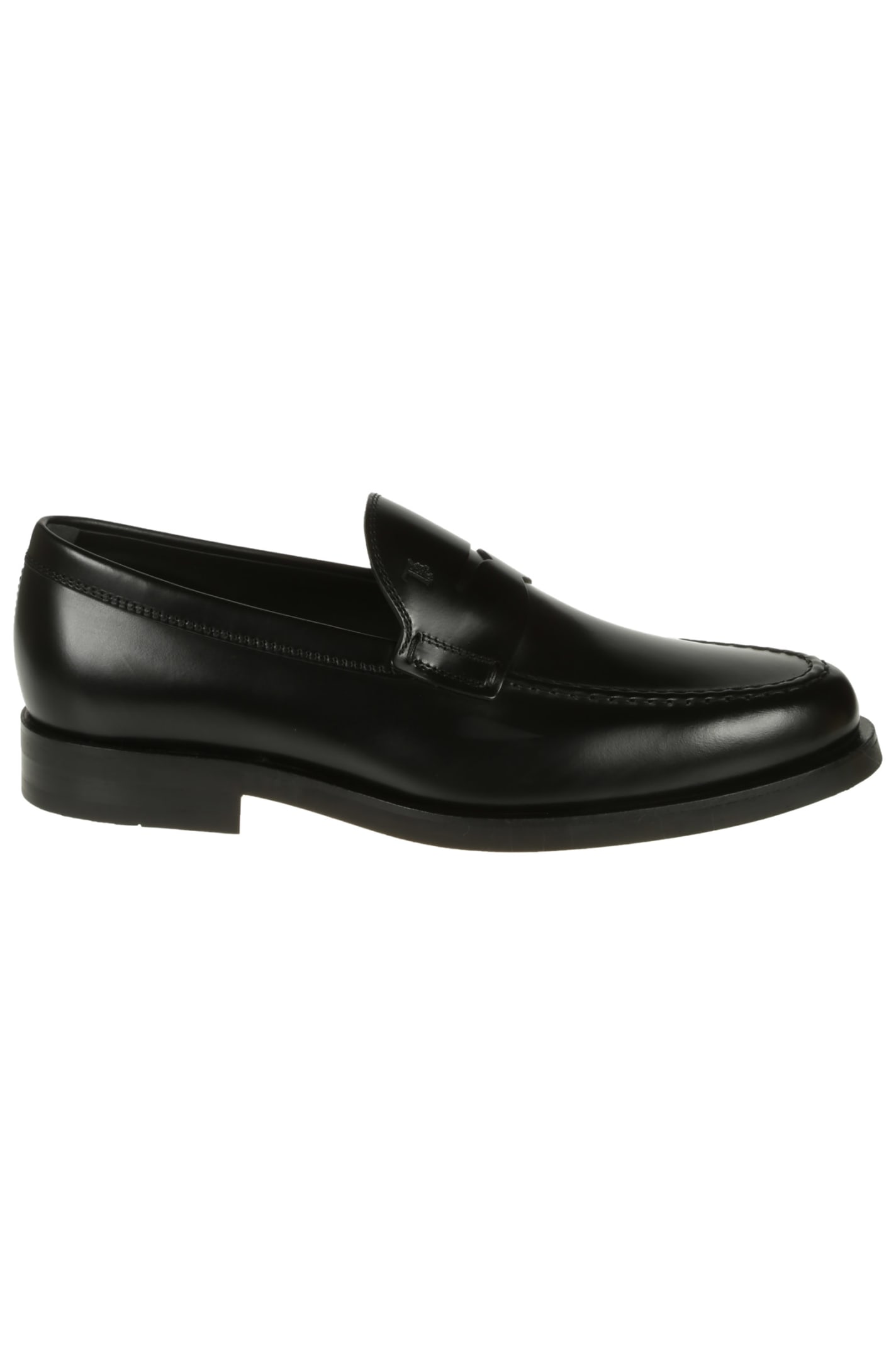 Tod's Classic Logo Stamp Loafers