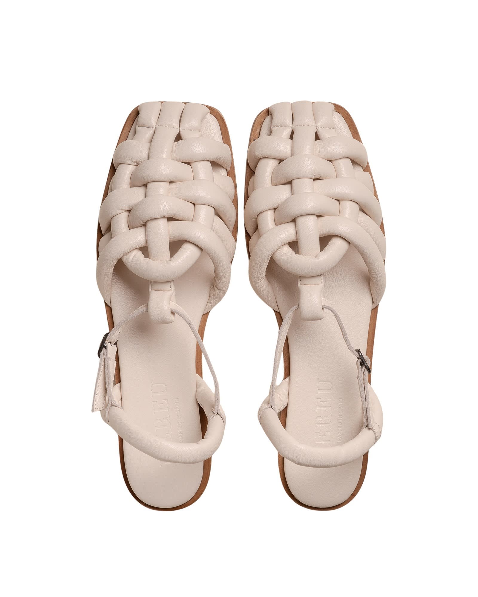 Hereu 10mm Cabersa Leather Sandals In Multi