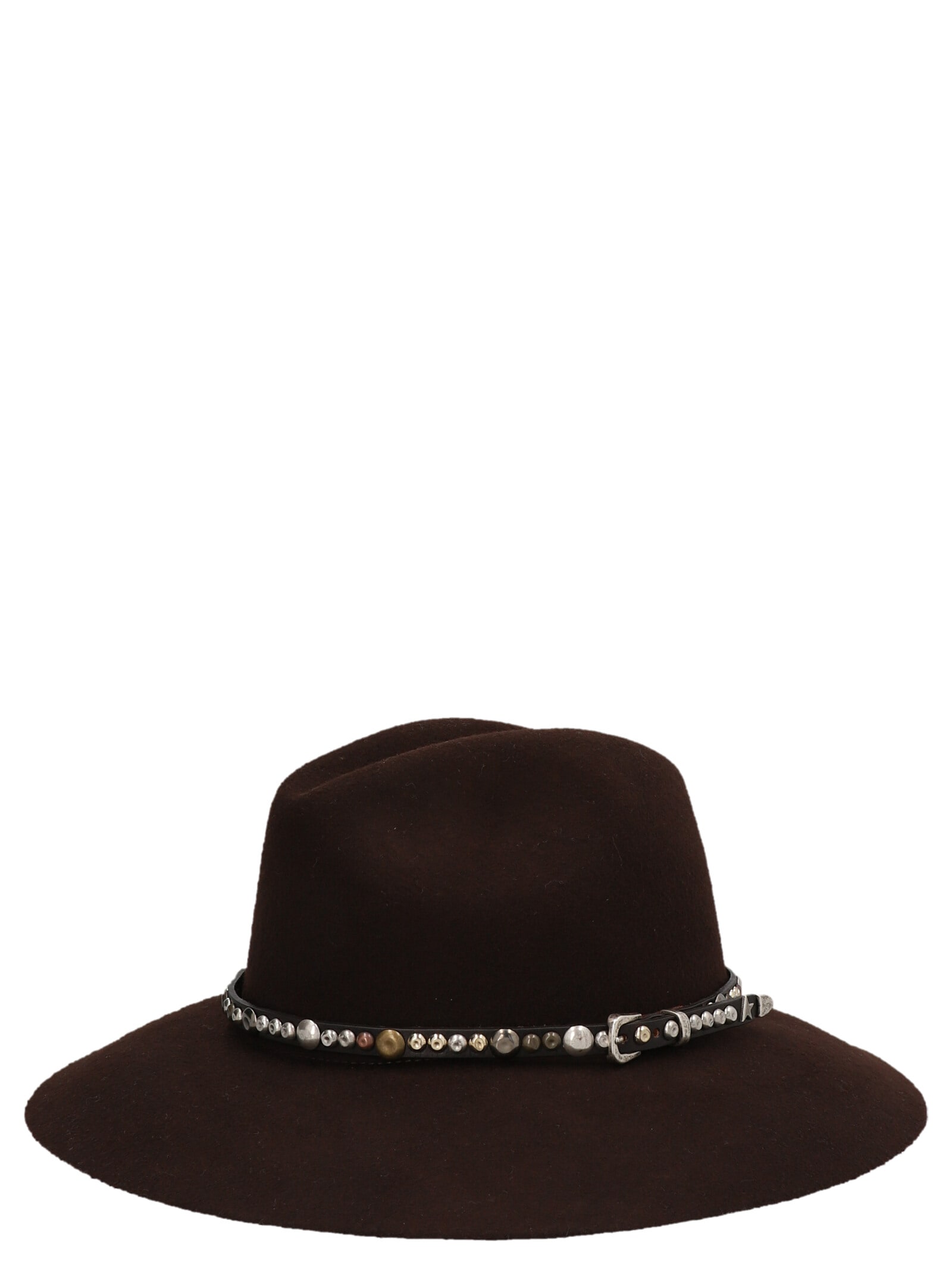 Shop Golden Goose Fedora Hat In Brown