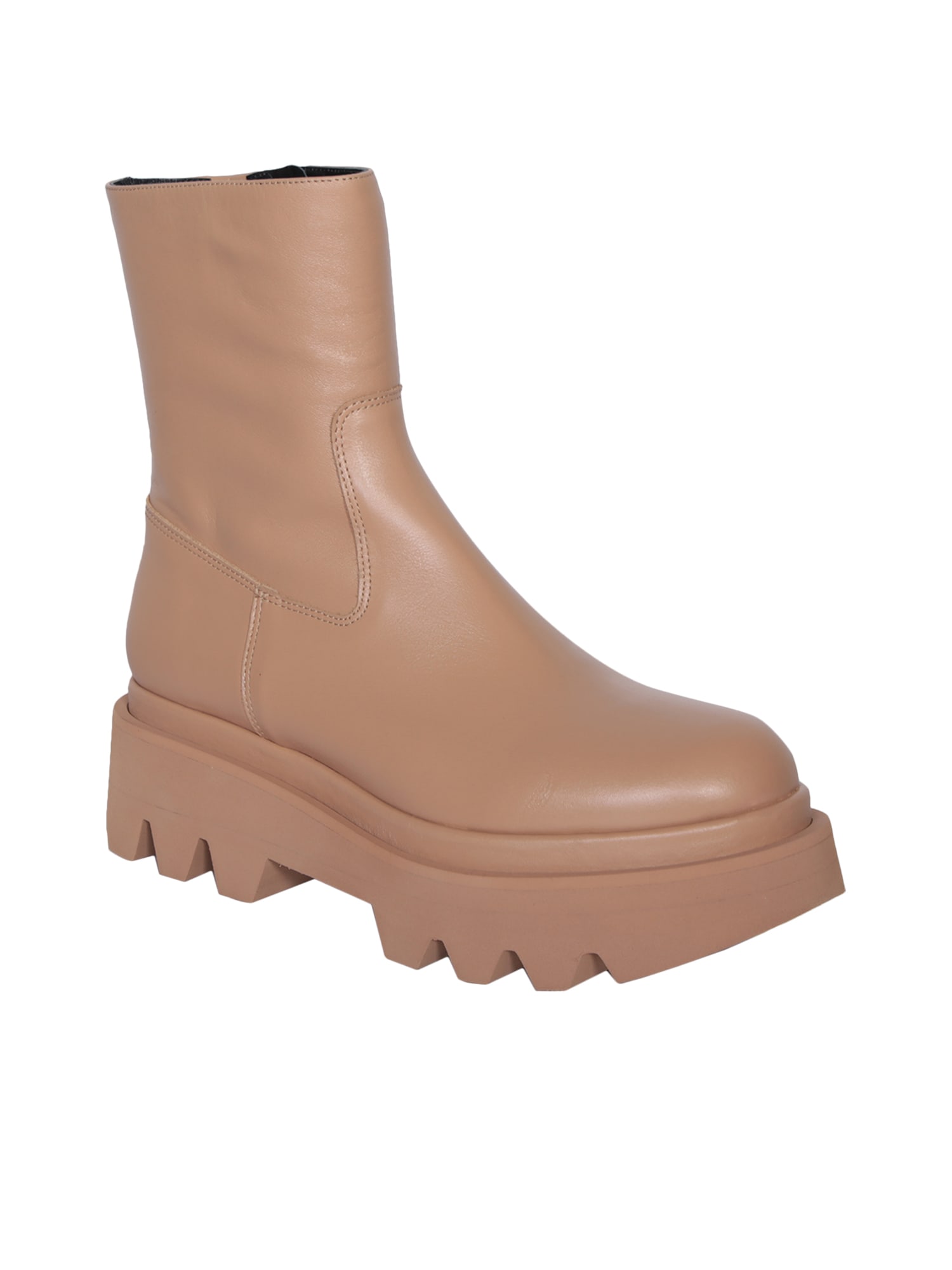 Shop Paloma Barceló Osian Hazelnut Ankle Boot In Brown