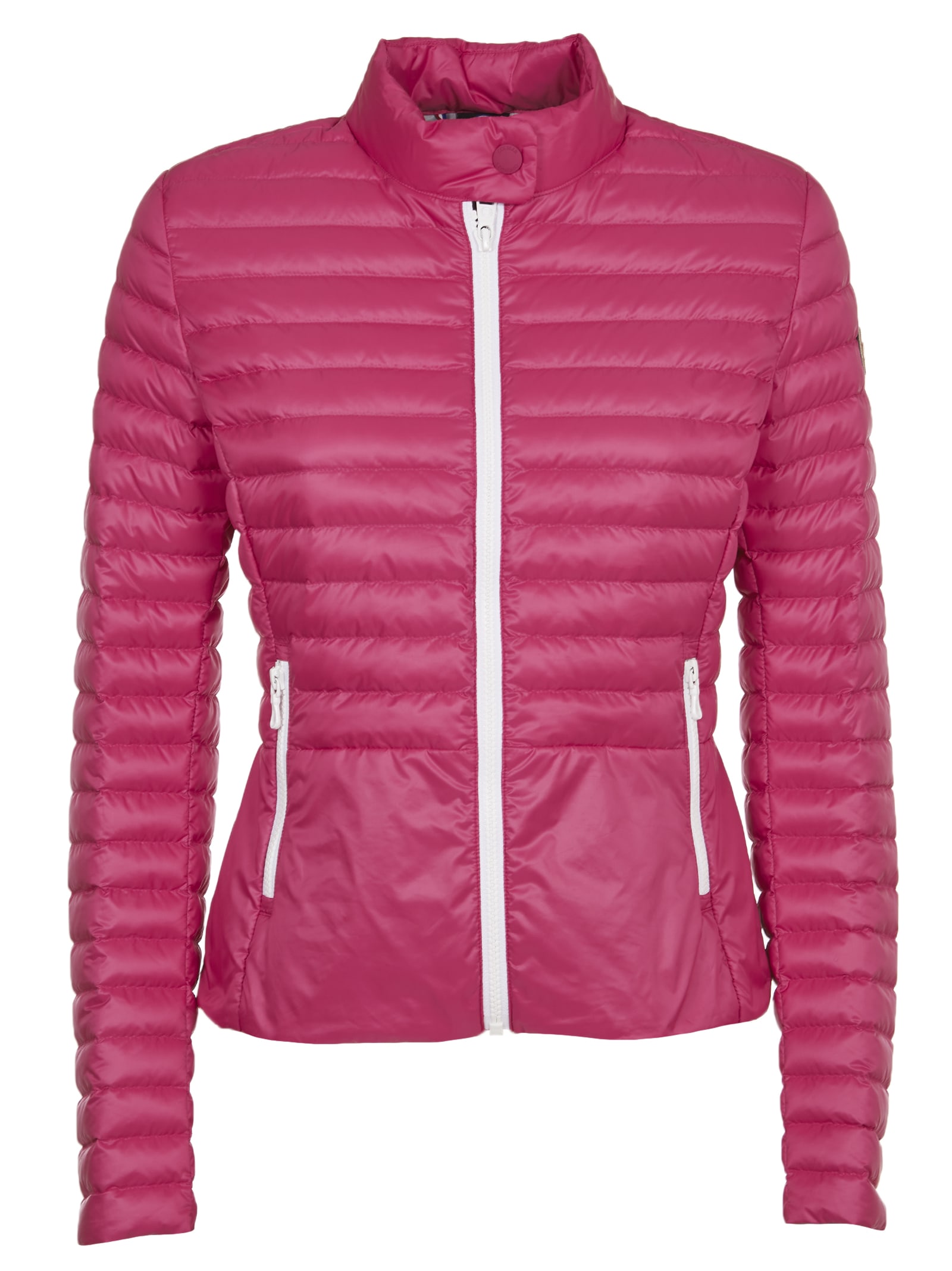 Colmar Pink Down Jacket With Collar