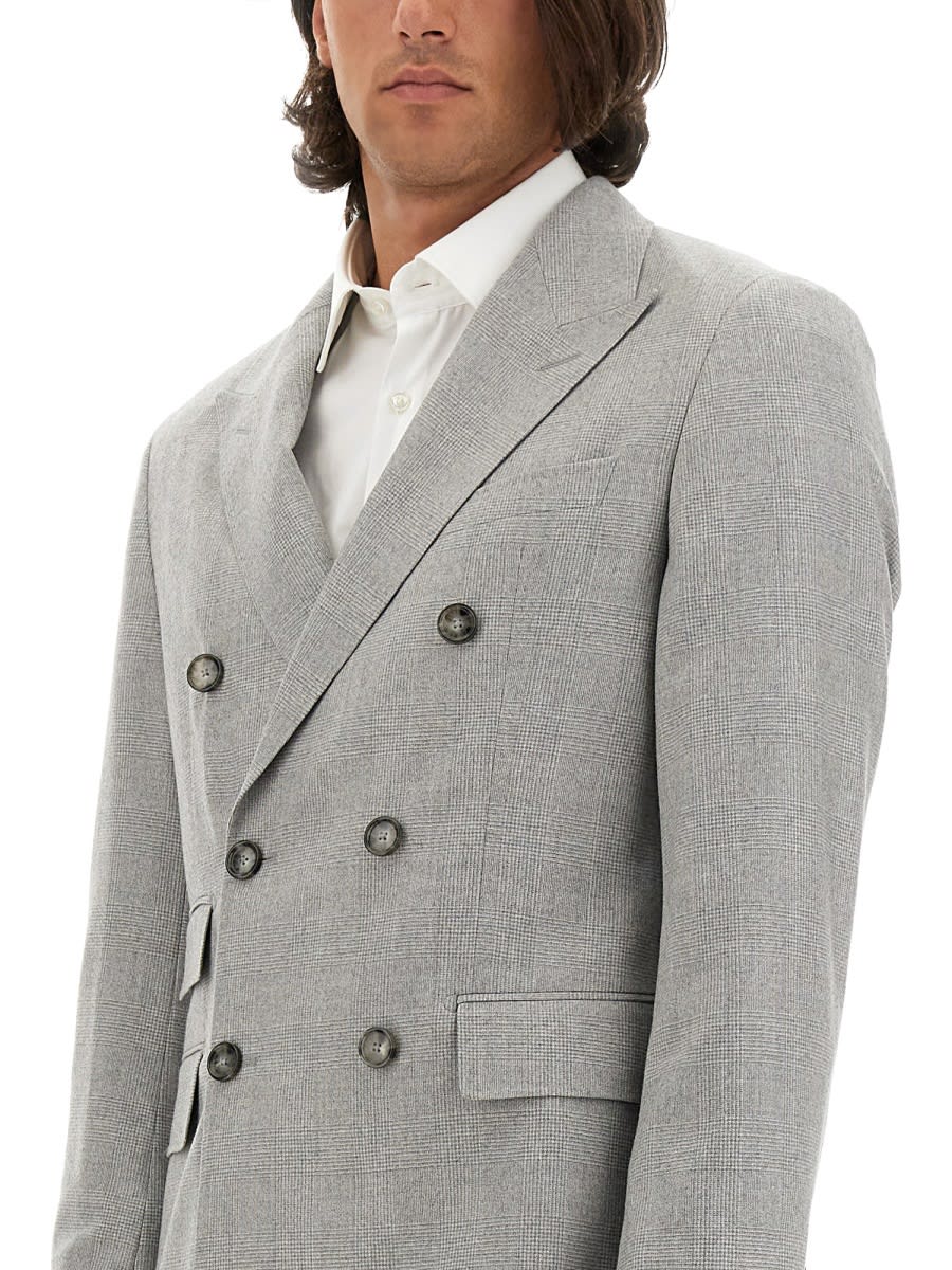 Shop Hugo Boss Heston Suit In Grey