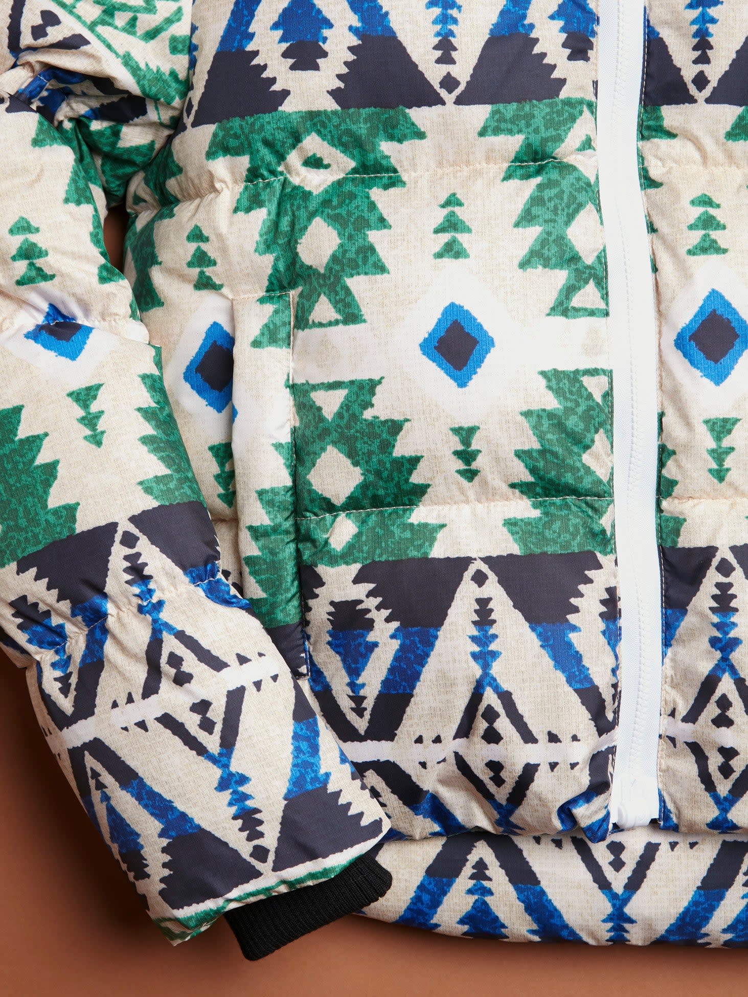 Doppiaa Aalvaro Quilted Jacket In Multi