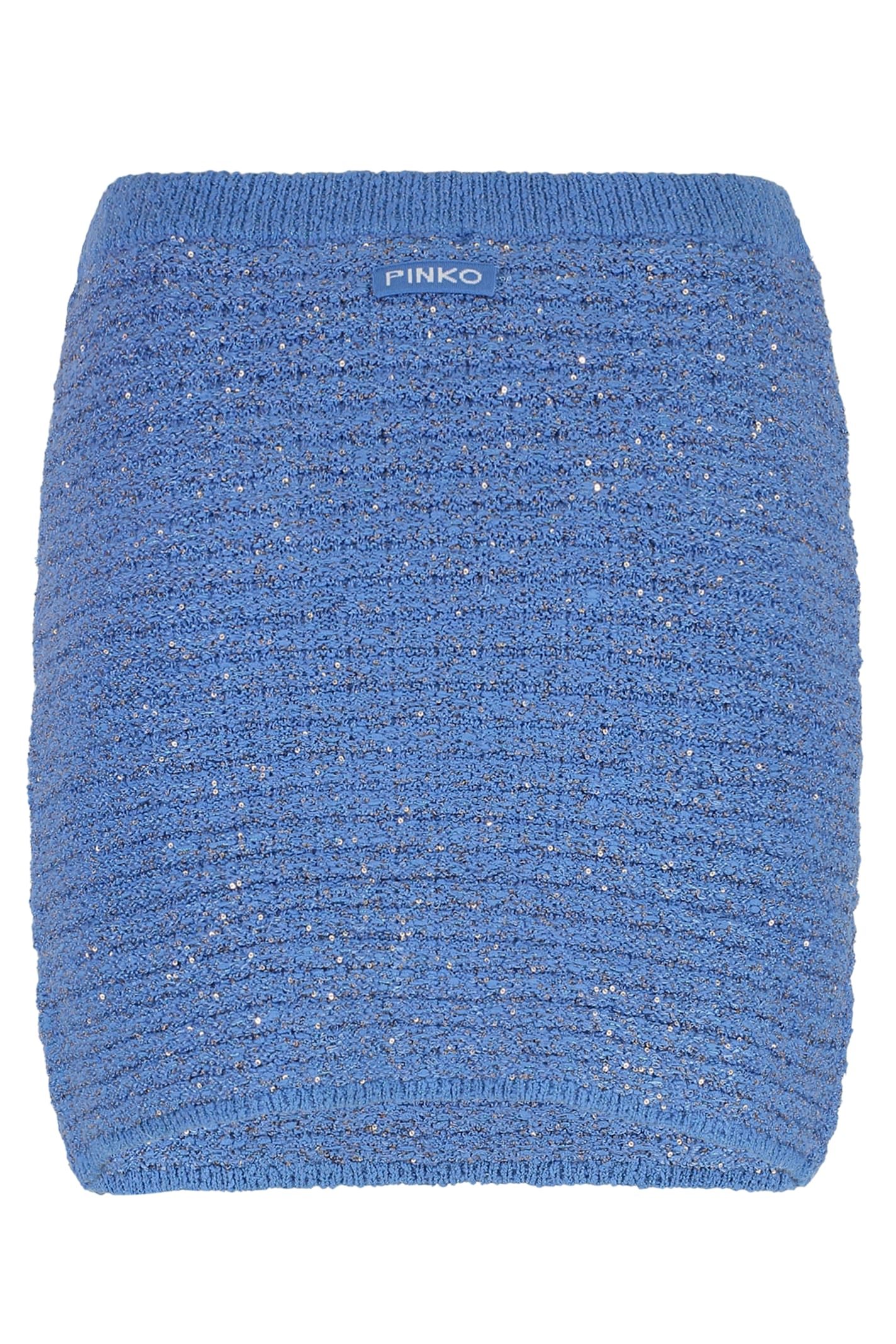 Pinko Miletto Knitted Mini Skirt