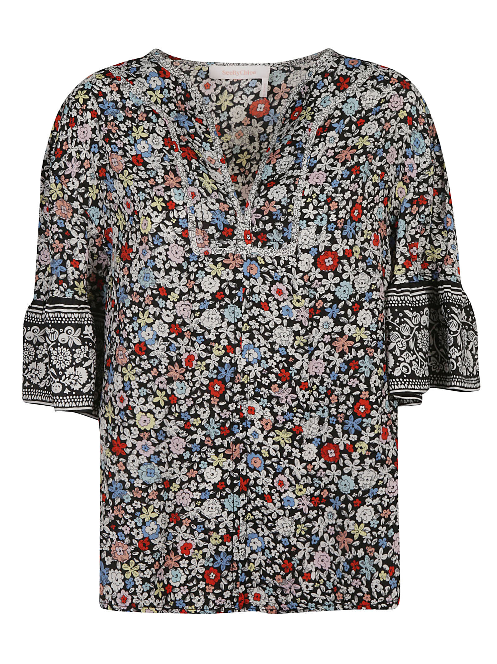 See By Chloé Blouses FLORAL PRINT TOP