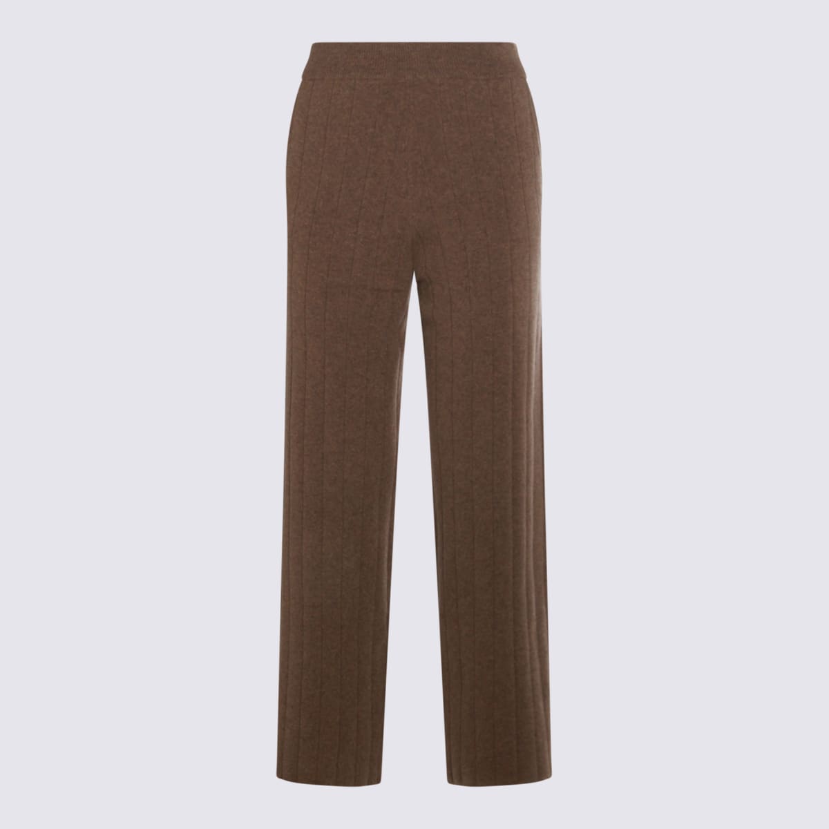 Max Mara Cacha Cashmere Jardin Pants In Brown