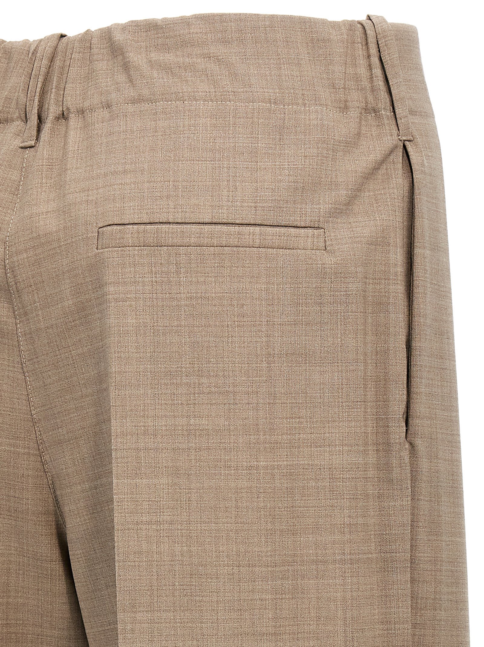 P.a.r.o.s.h . Trousers In Greige Scuro
