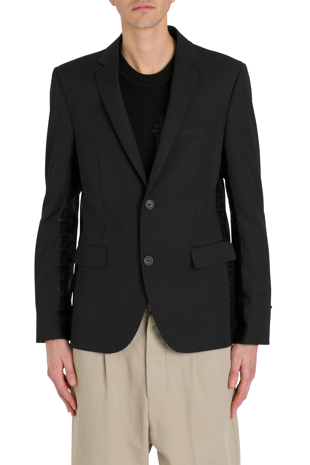 Fendi Tailoring Blazer With Ff Bands