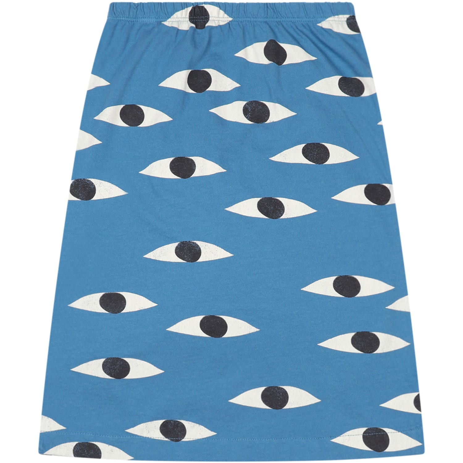 Bobo Choses Azure Skirt For Girl With Eyes