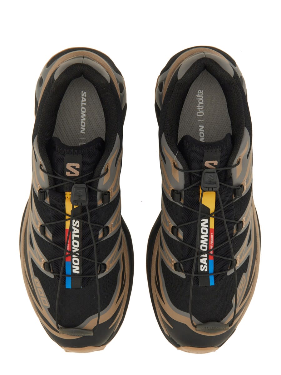 Shop Salomon Sneaker Xt-6 In Black