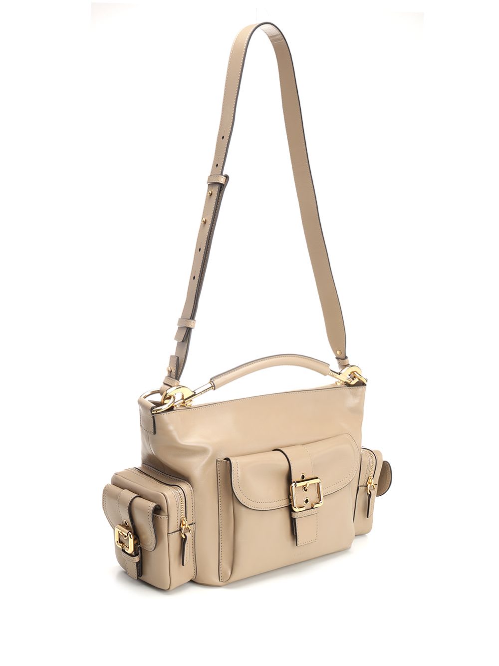Chloé Camera Bag Shoulder Bag In Boyish Brown