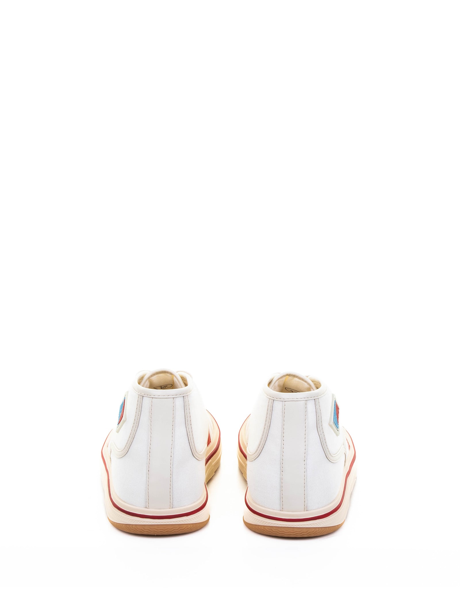 Bottega Veneta Men's Eliot Mid-top Sneakers In Neutral