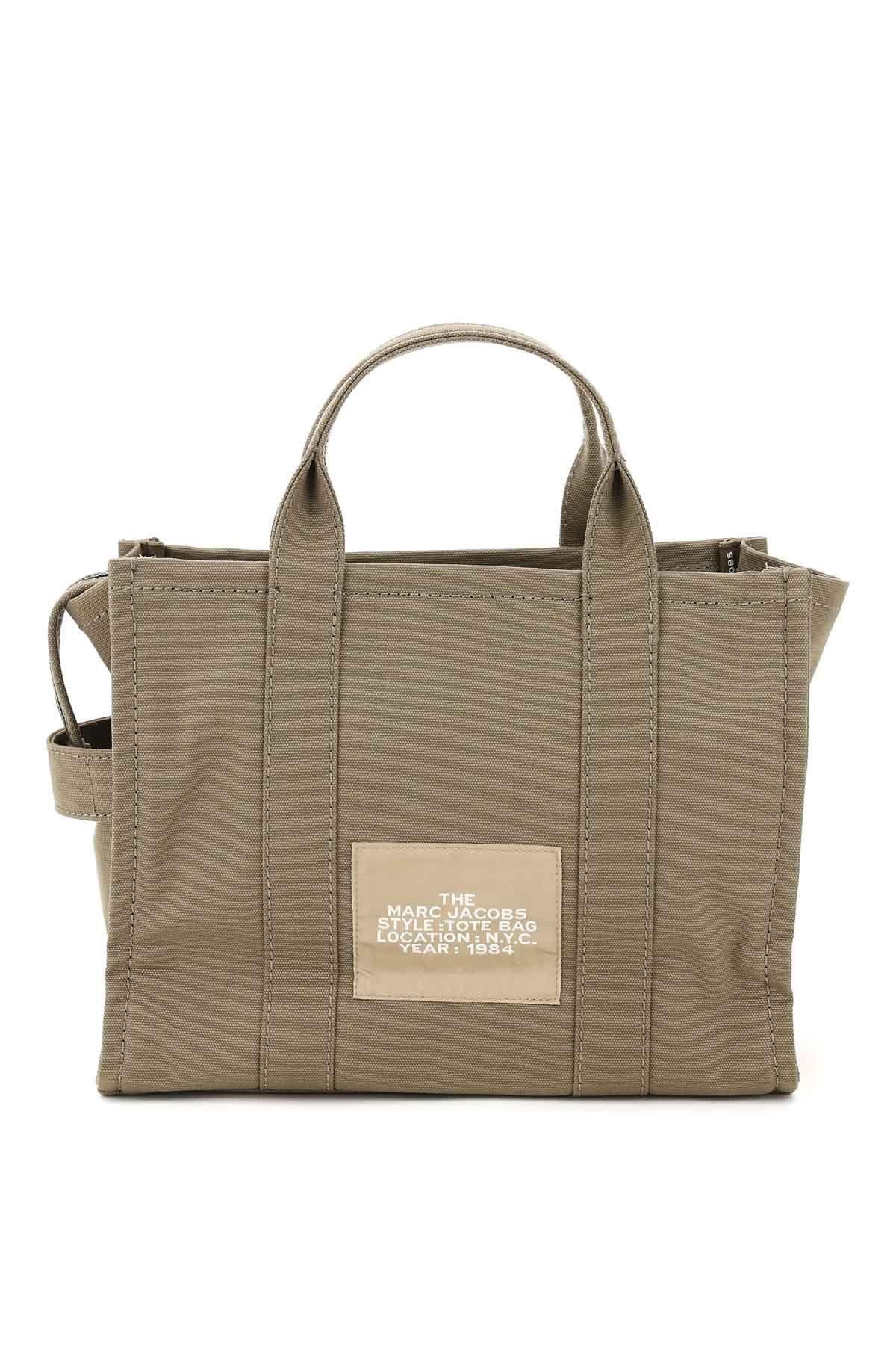 Shop Marc Jacobs The Small Traveler Tote Bag In Slate Green