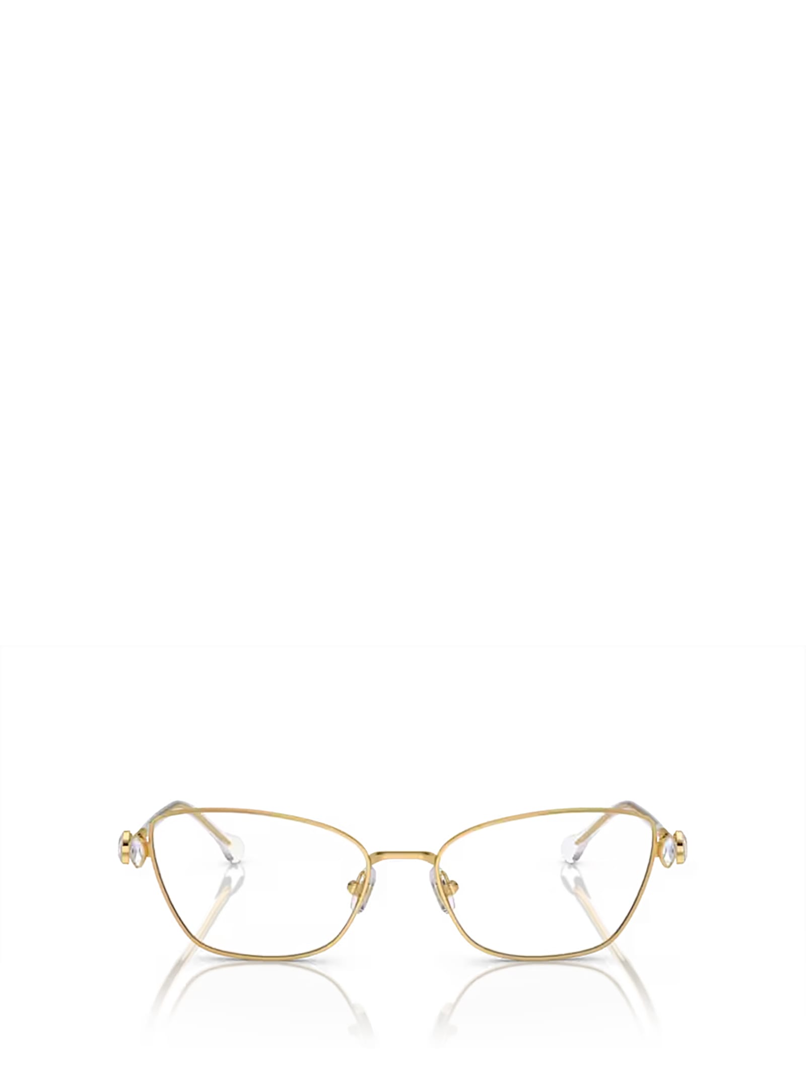 Shop Swarovski Sk1006 Gold Glasses