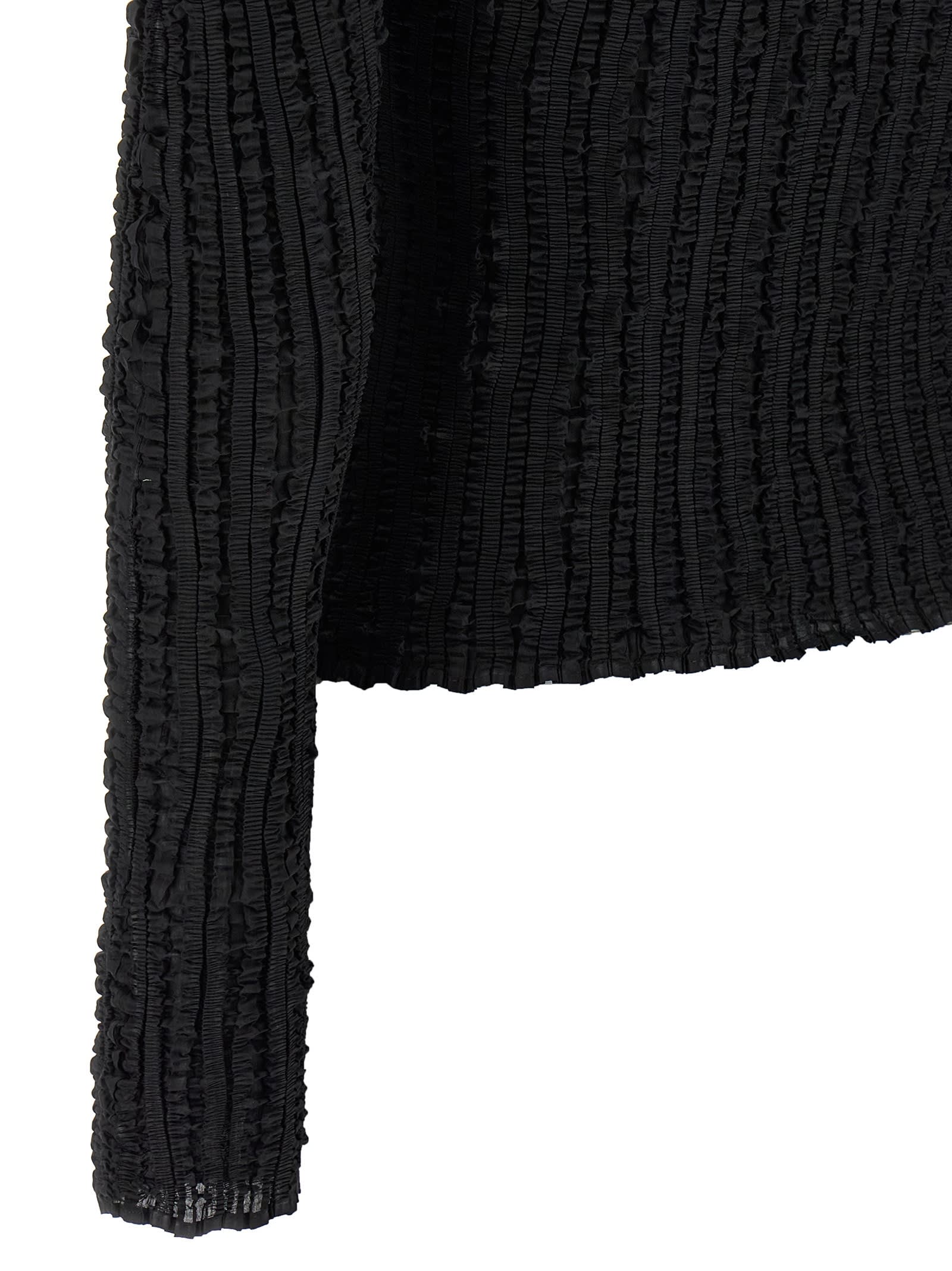Issey Miyake Jellyfish Pleats Sweaters And Cardigans Black